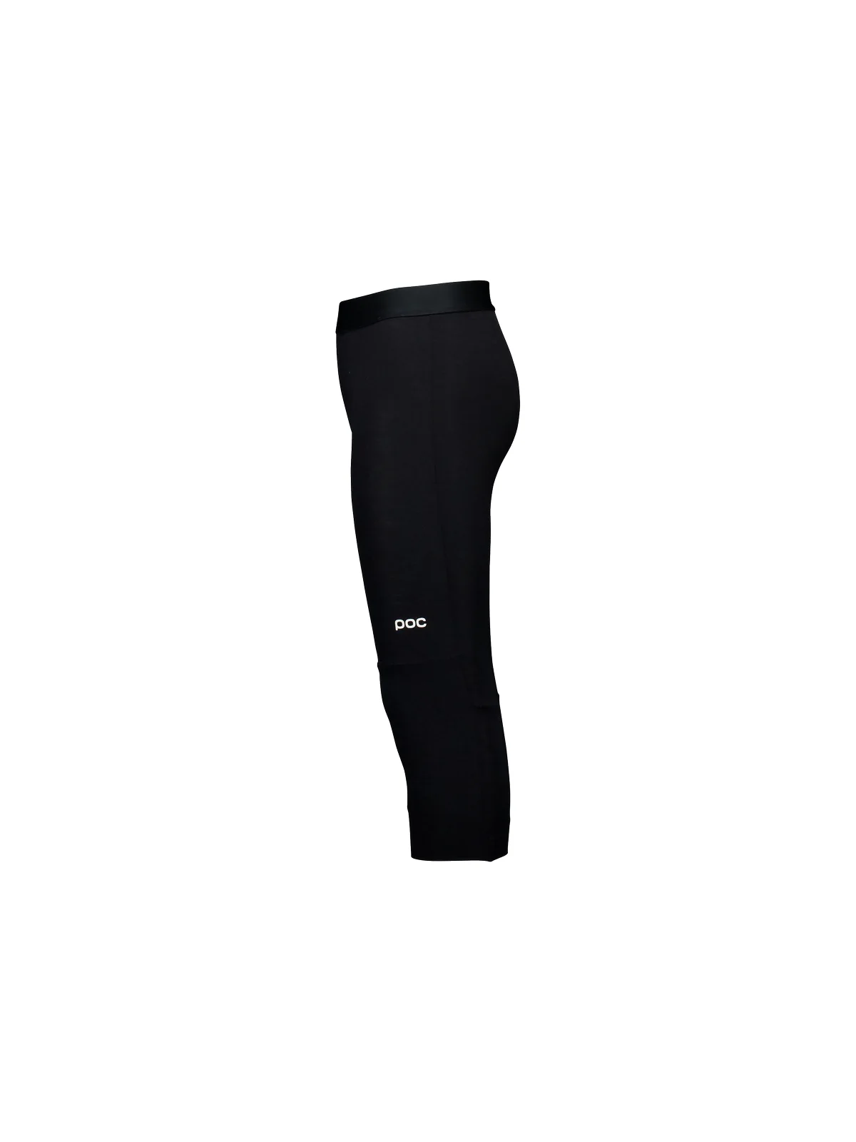 Legginsy dla dzieci termoaktywne POC Y's Layer Merino 3/4 Tights - Uran. Black - Image 4
