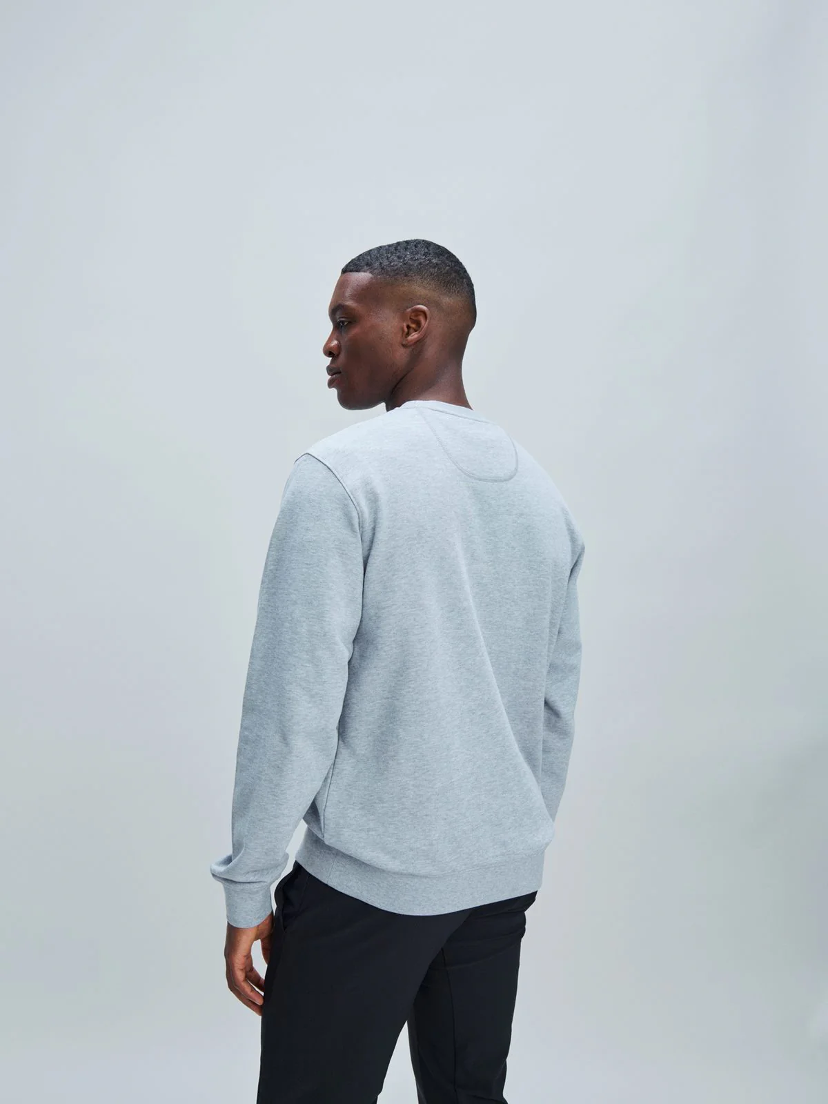Bluza POC Crew - Grey Melange - Image 3
