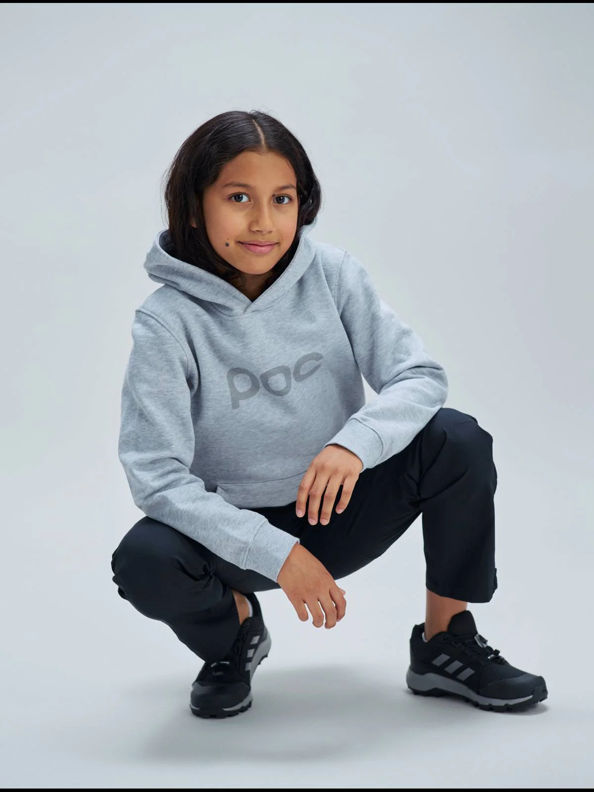 Bluza POC Hood Jr - Grey Melange - Image 3