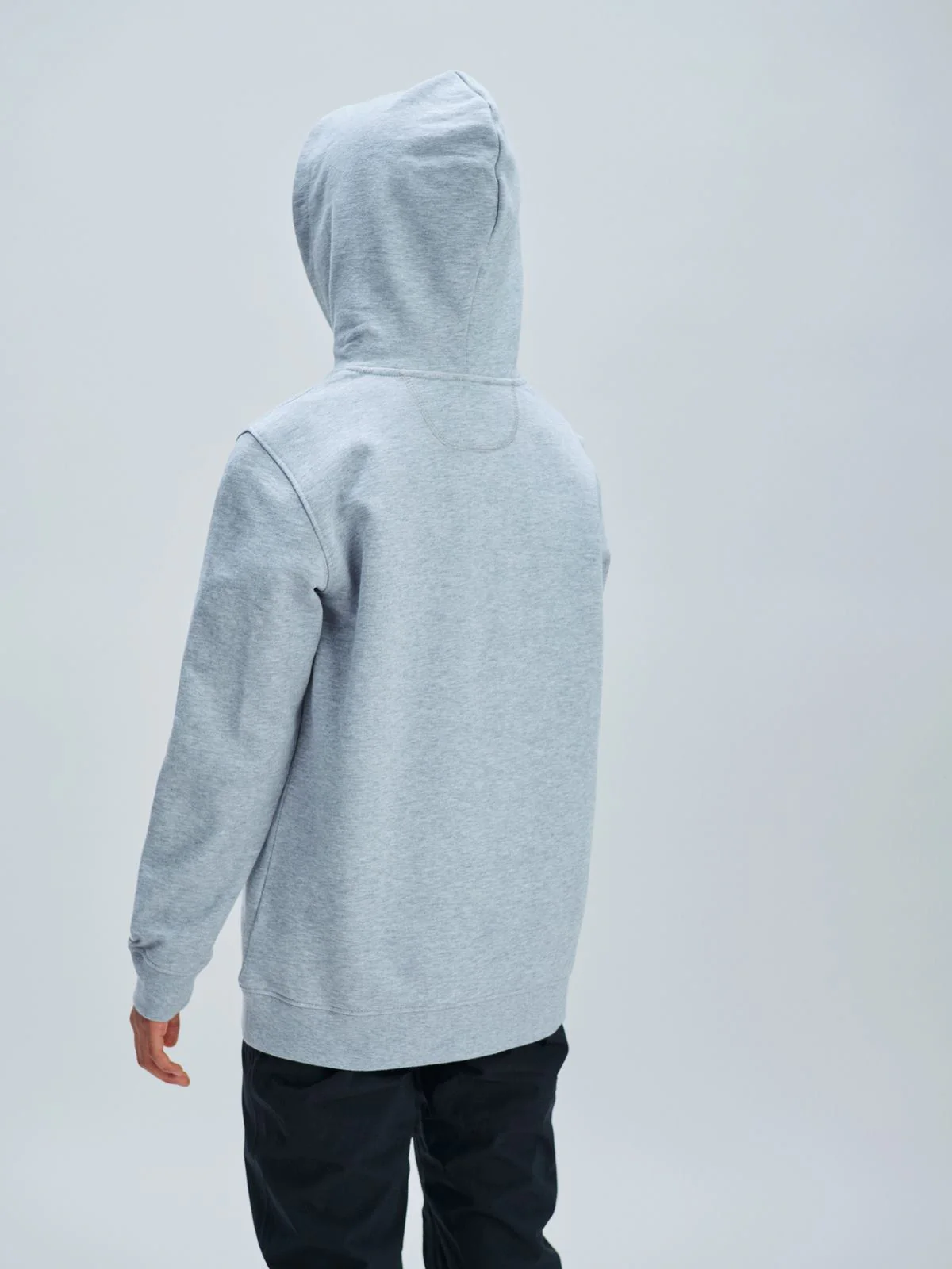 Bluza POC Hood Jr - Grey Melange - Image 4