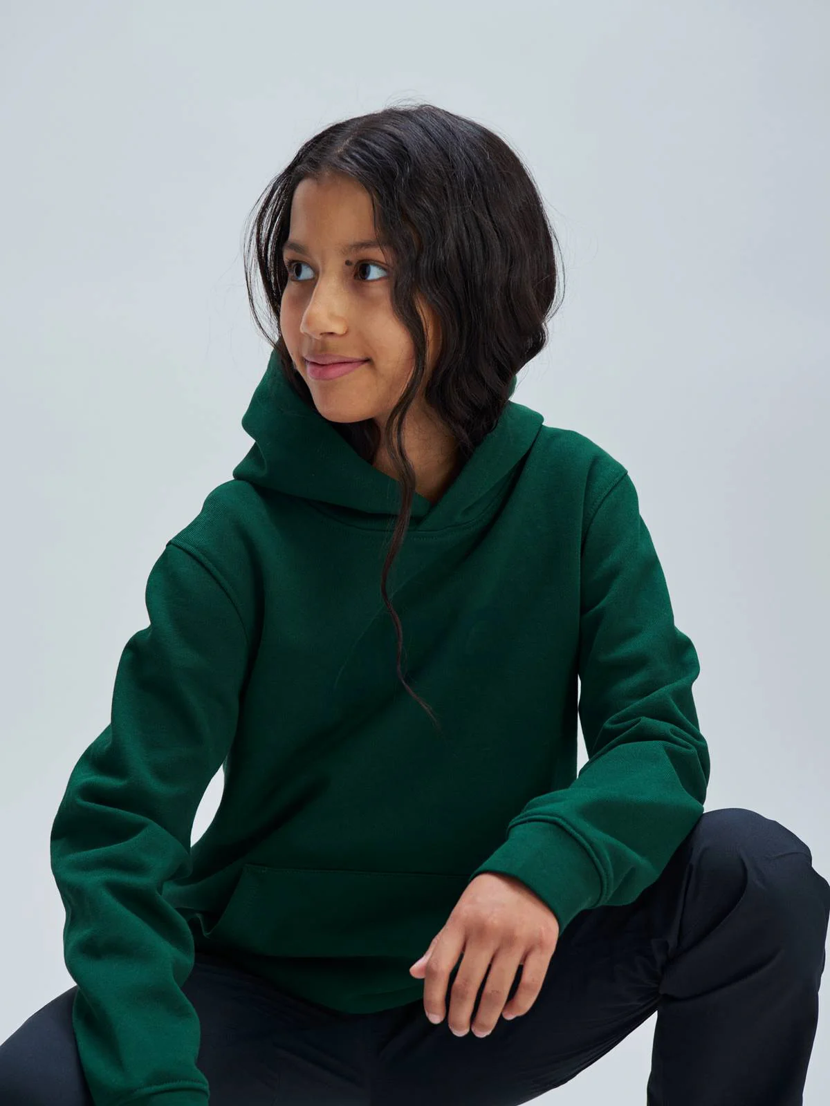 Bluza POC Hood Jr - Parg. Green - Image 3