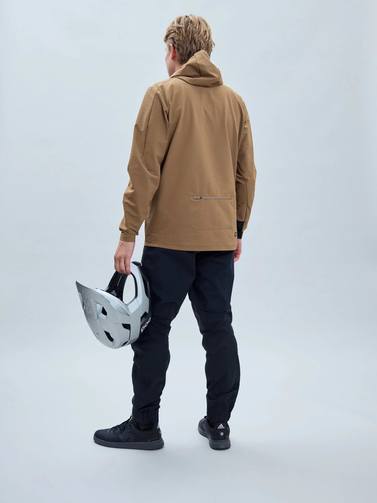 Bluza POC M's Mantle Thermal Hoodie -Jasper Brown - Image 4