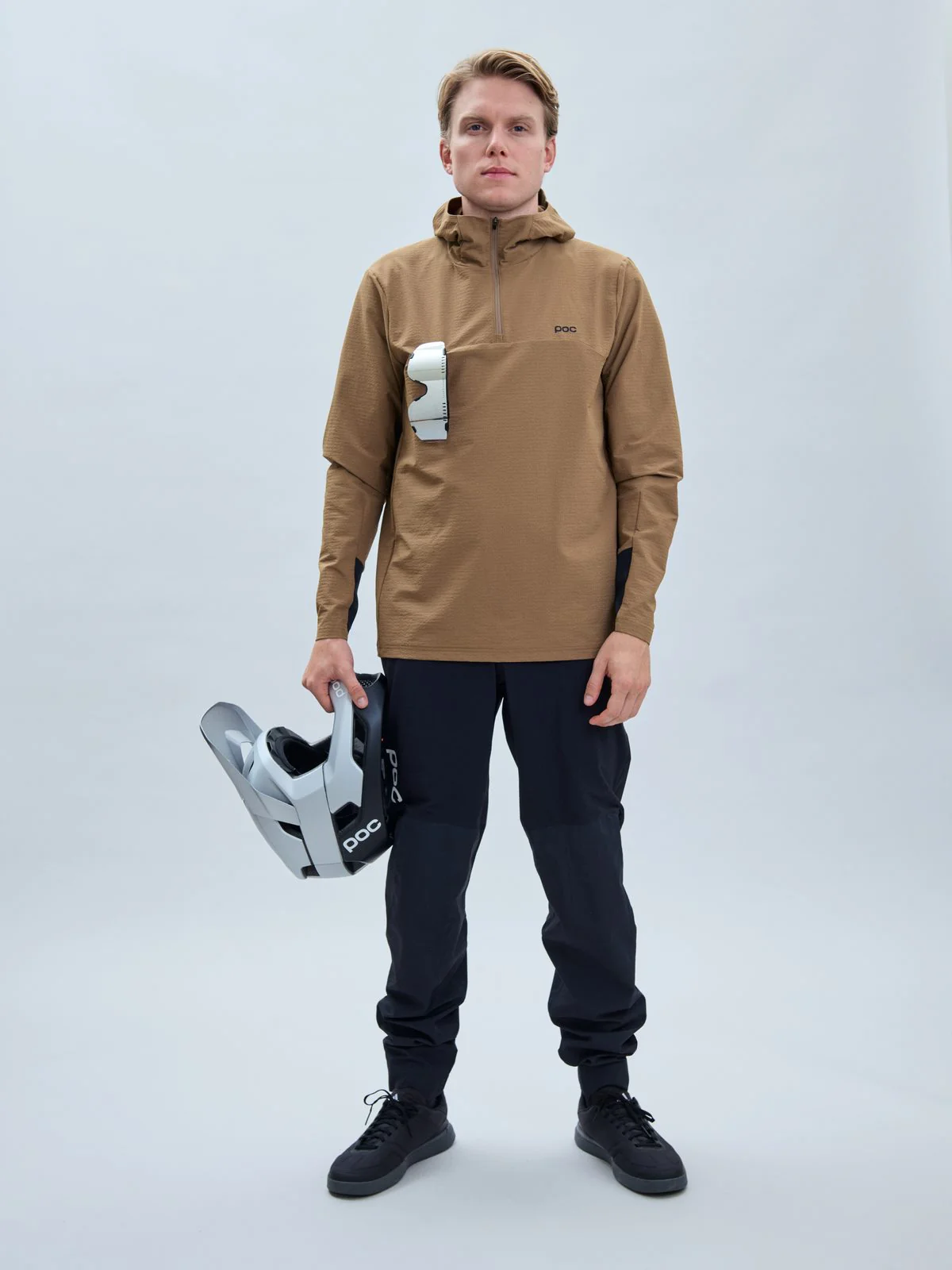 Bluza POC M's Mantle Thermal Hoodie -Jasper Brown - Image 5