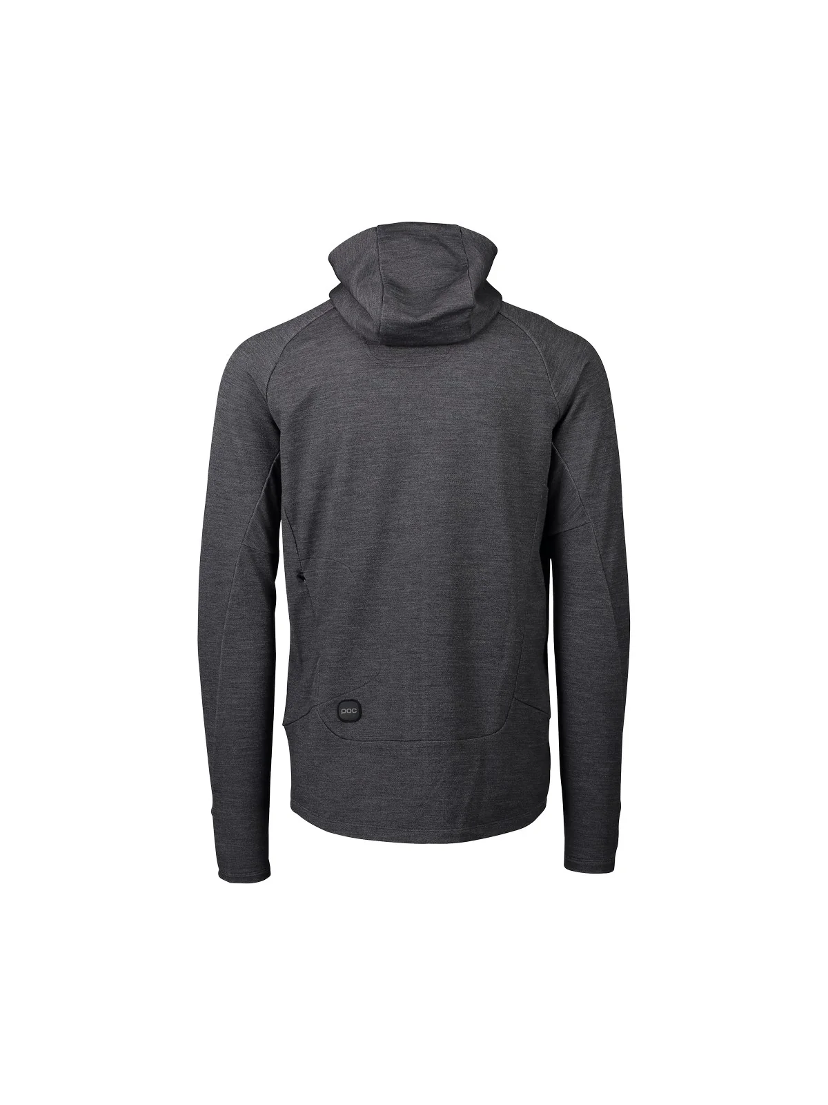 Bluza POC M'S MERINO ZIP HOOD - Sylv. Grey Melange - Image 4