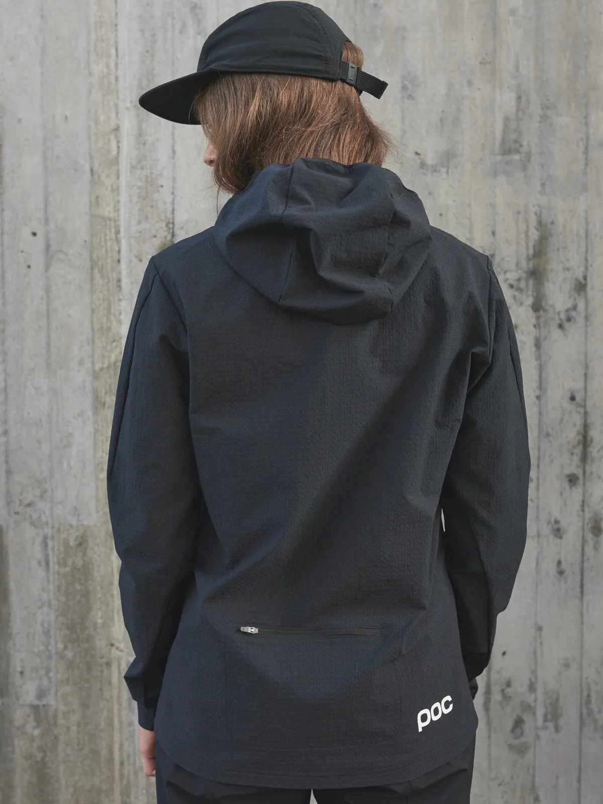 Bluza POC W's MANTLE THERMAL HOODIE - Ur. Black - Image 4