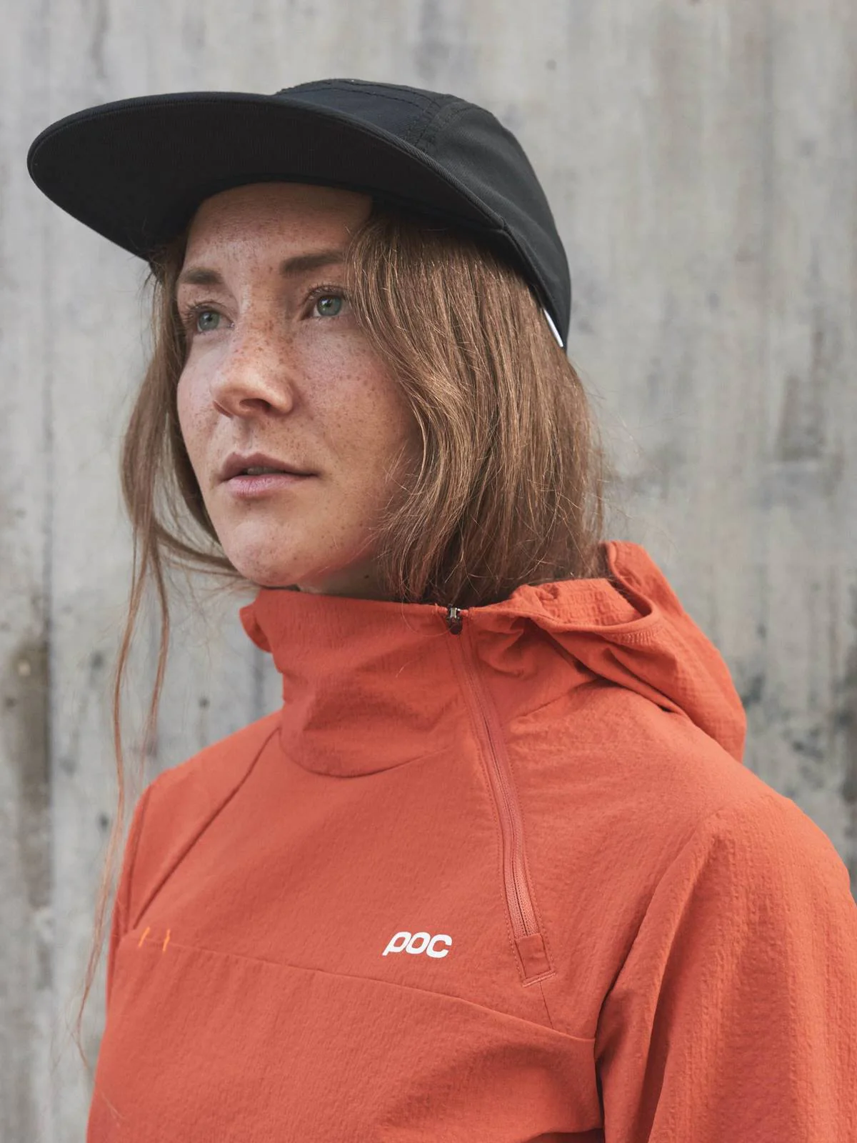 Bluza POC W's MANTLE THERMAL HOODIE - Agate Red - Image 3