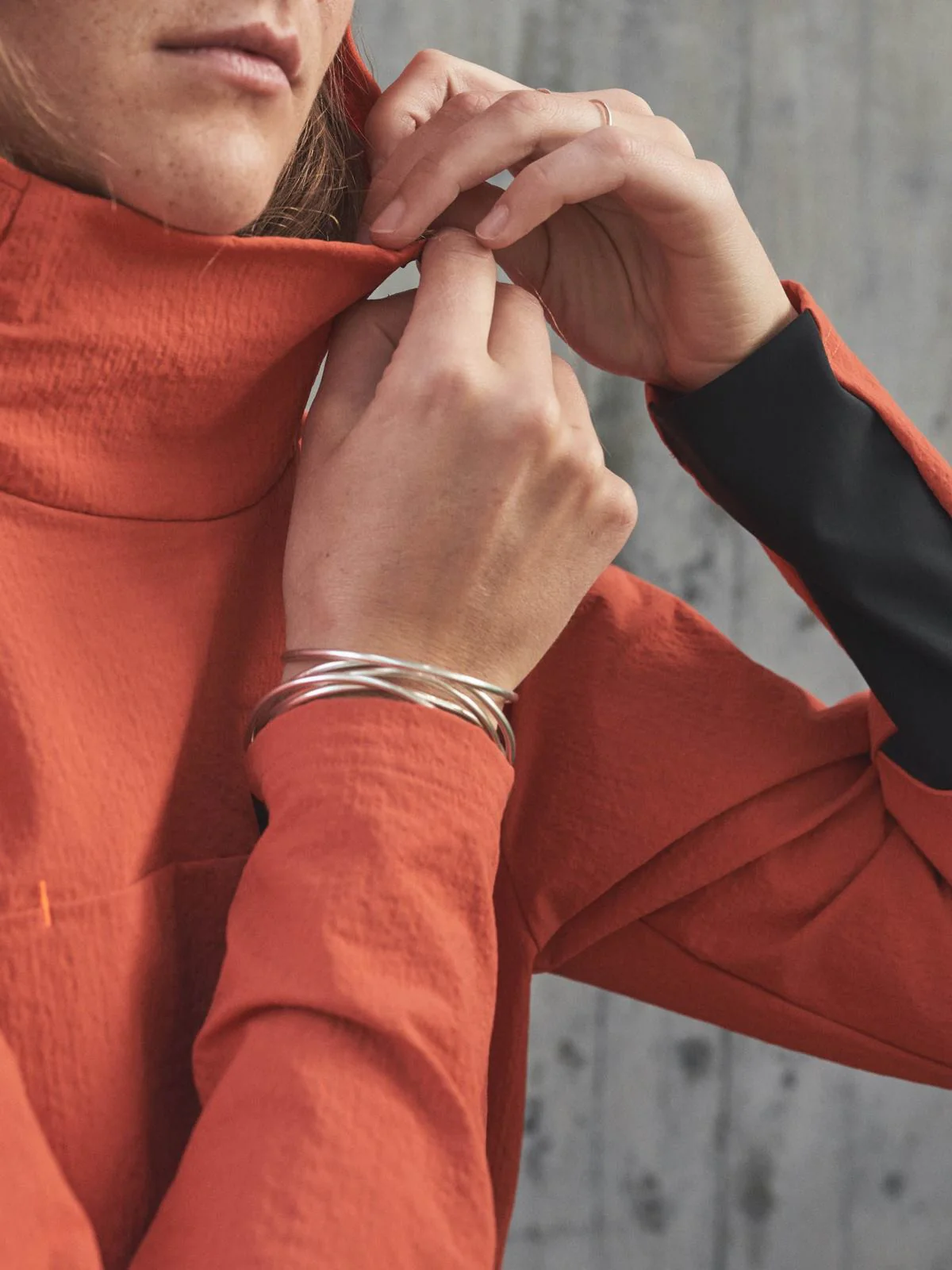 Bluza POC W's MANTLE THERMAL HOODIE - Agate Red - Image 4