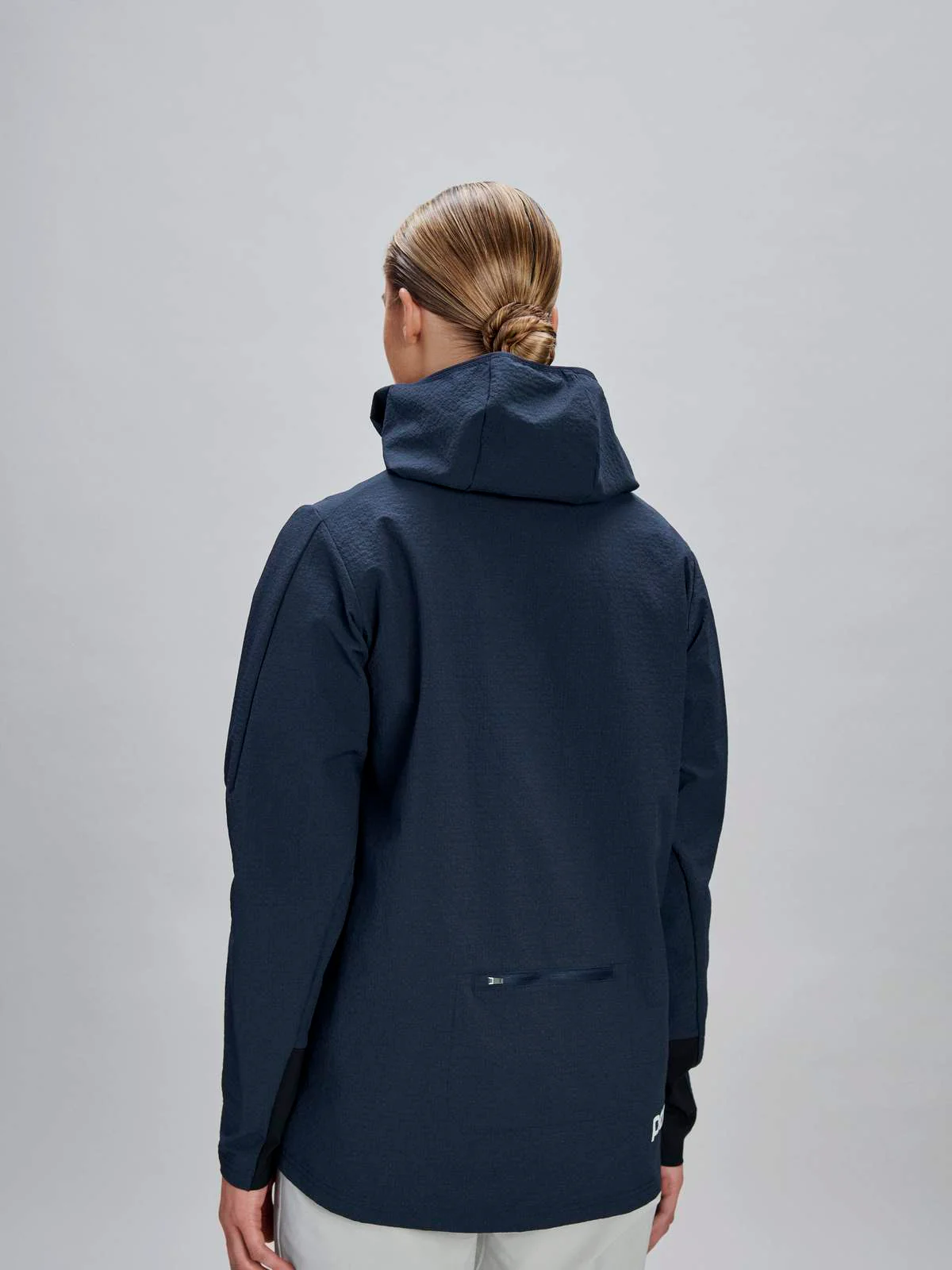 Kurtka POC W's Mantle Thermal Hoodie - Apatite Navy - Image 5