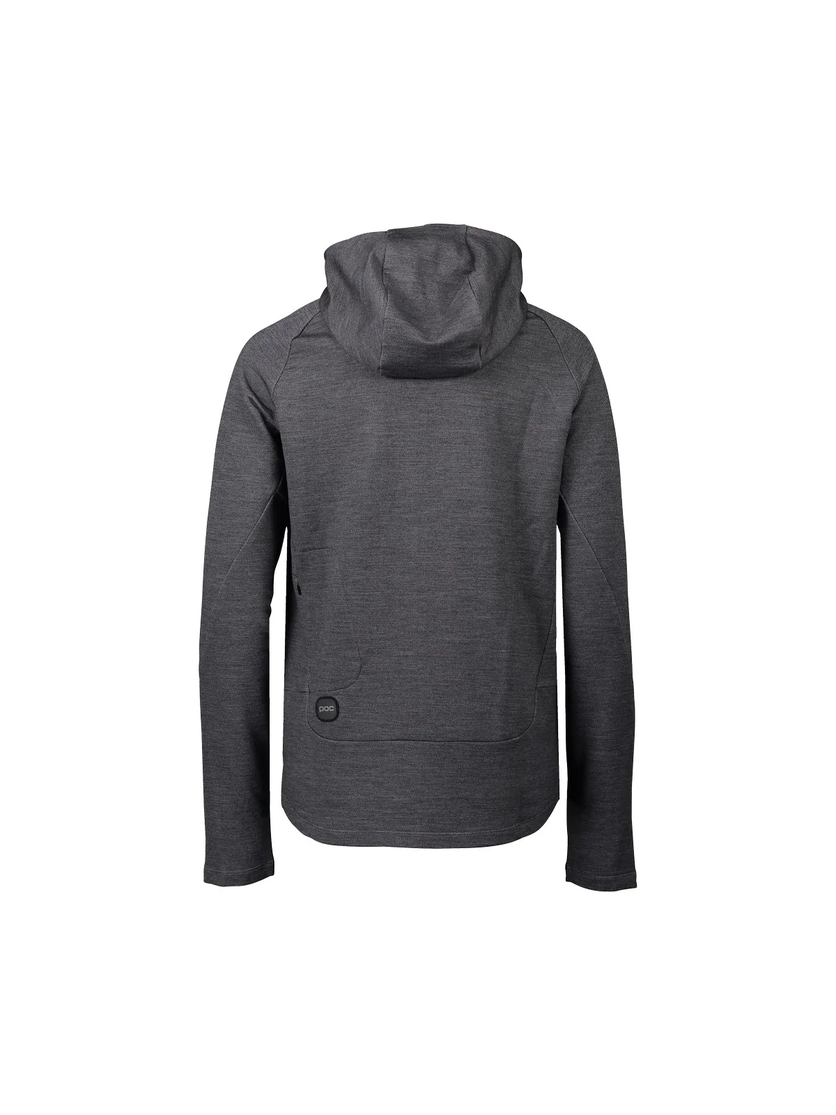 Bluza POC W'S MERINO HOOD - Sylv. Grey Melange - Image 4