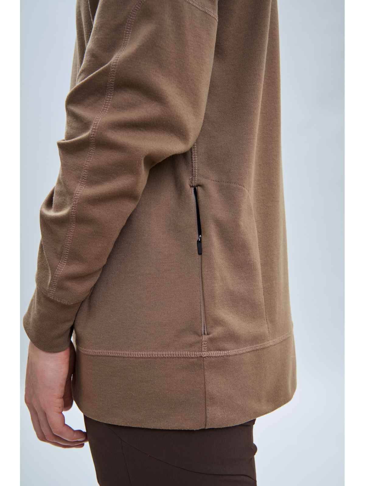 Bluza damska POC W's Poise Crew Neck Jasper Brown - Image 4