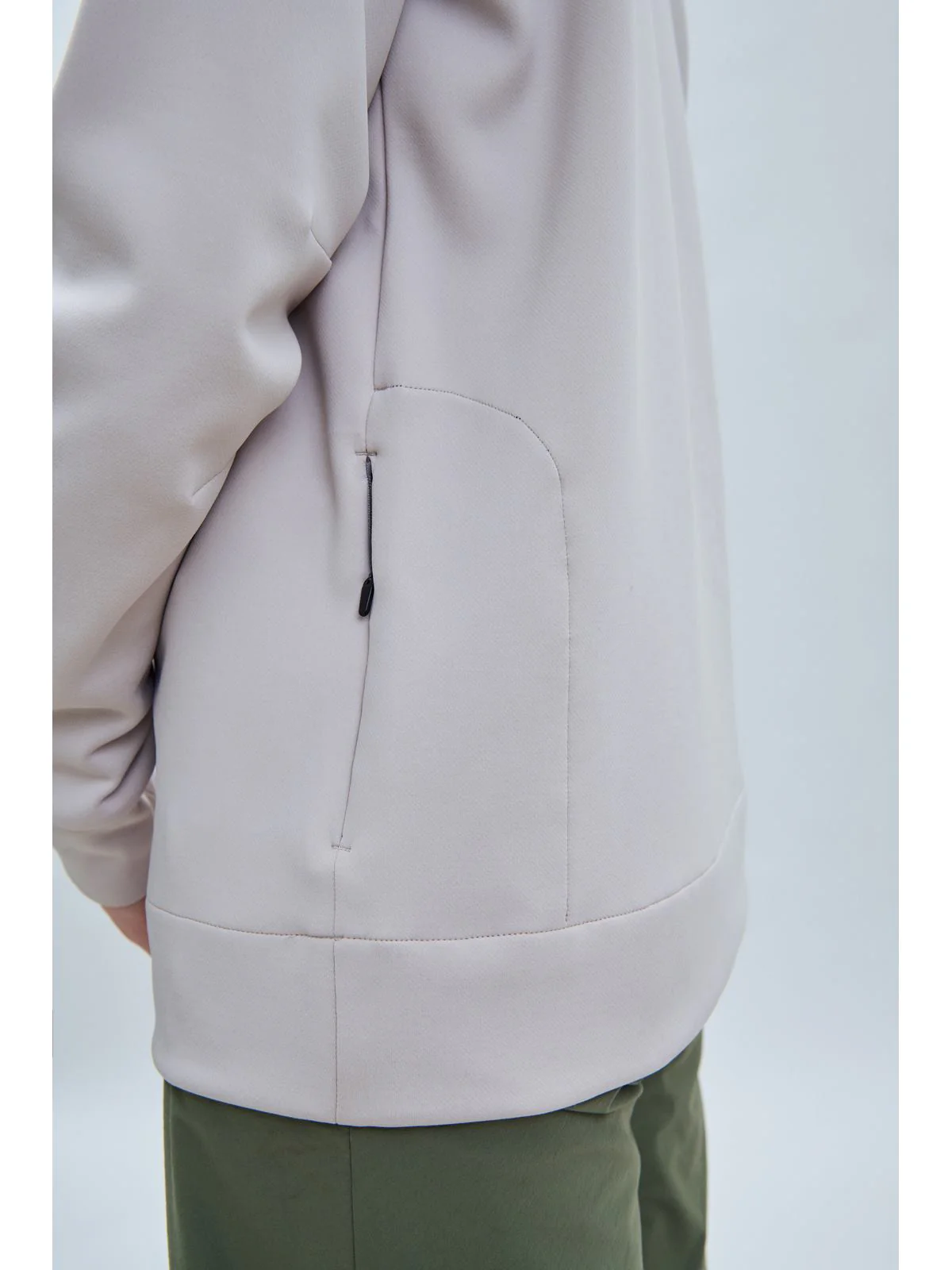 Bluza damska z kapturem POC W's Poise Hoodie - Light Sandstone Beige - Image 4