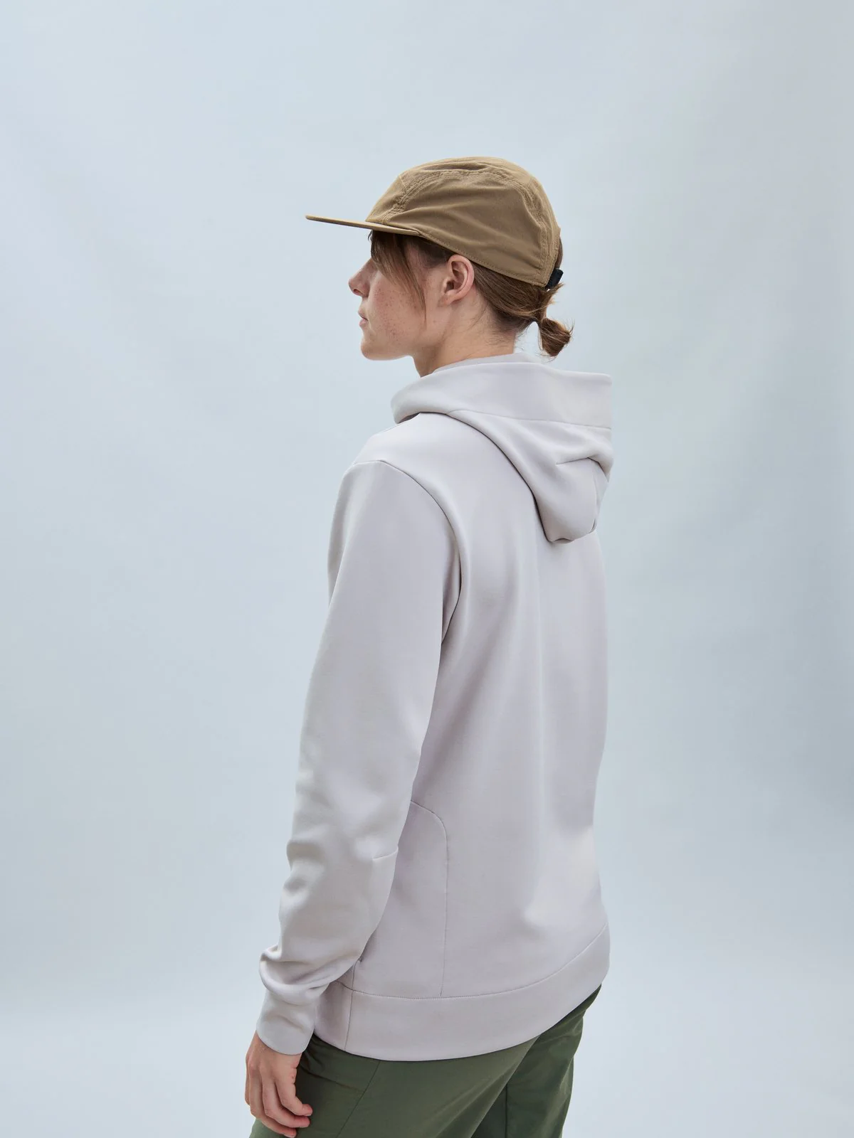 Bluza damska z kapturem POC W's Poise Hoodie - Light Sandstone Beige - Image 7