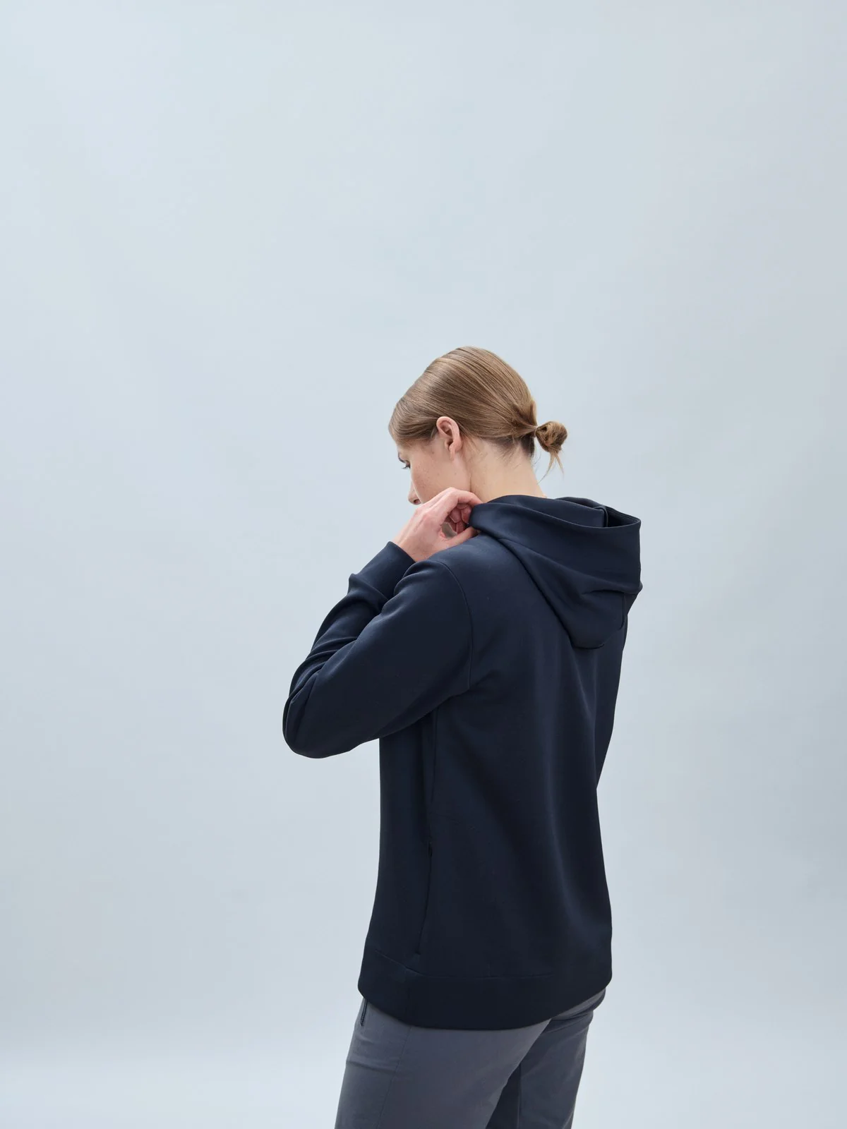 Bluza damska z kapturem POC W's Poise Hoodie - Ur. Black - Image 3