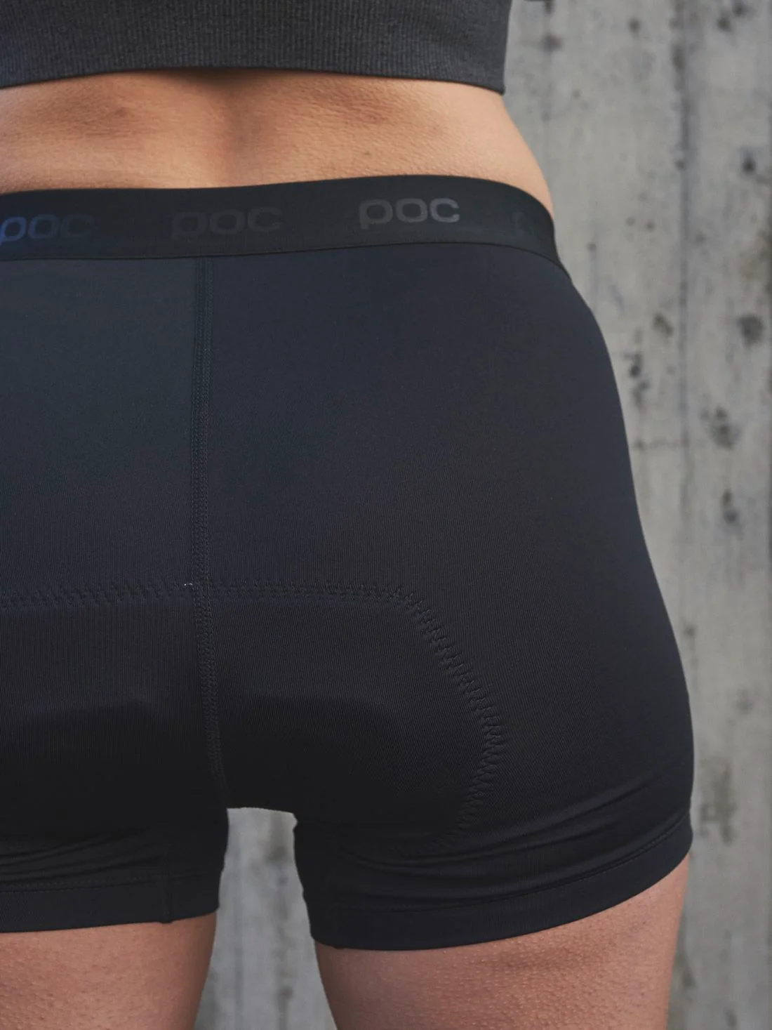 Bokserki rowerowe POC W's Re-cycle Boxer - Ur. Black - Image 4