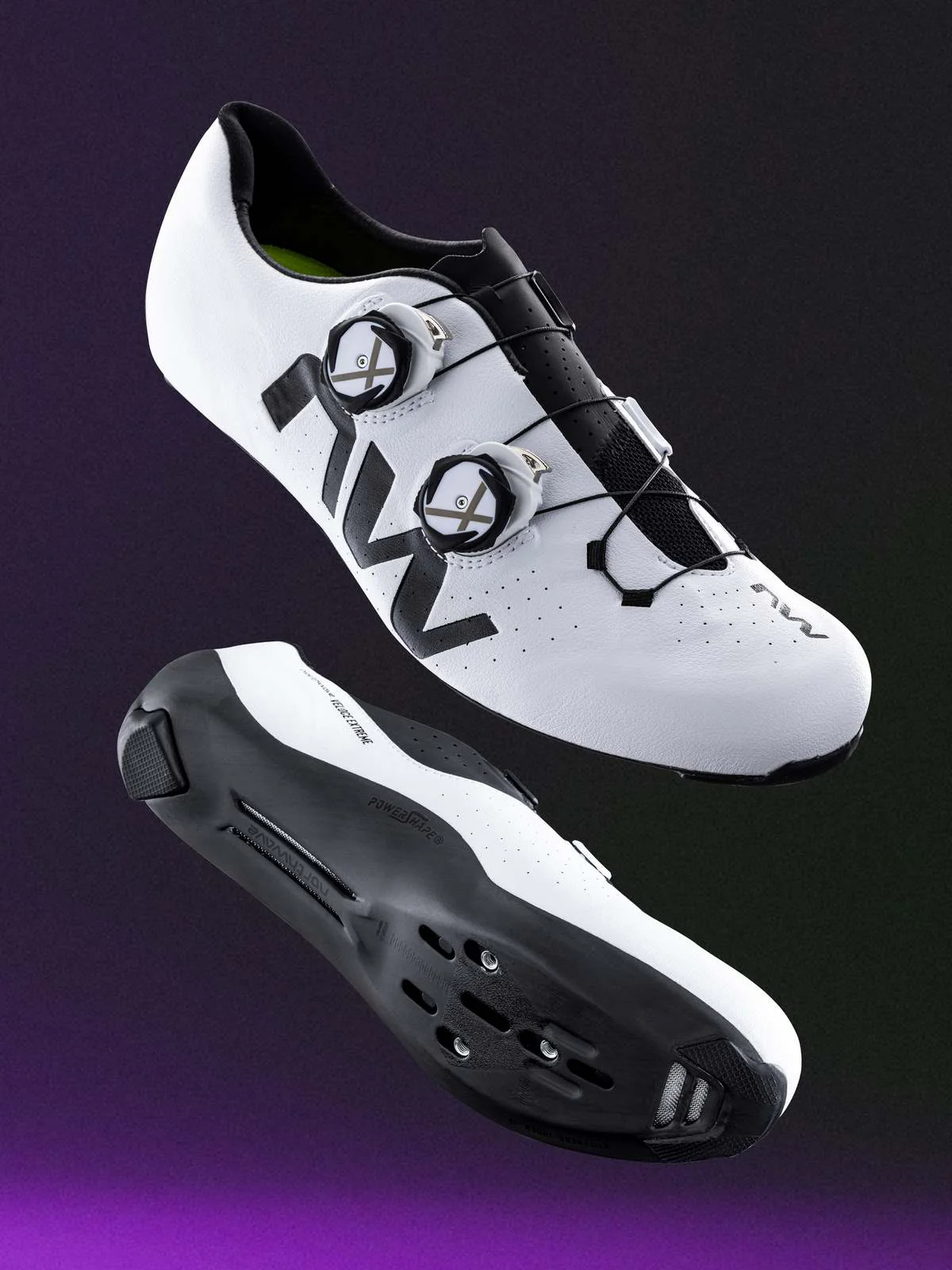 Buty szosowe NORTHWAVE Veloce Extreme White/Black - Image 3