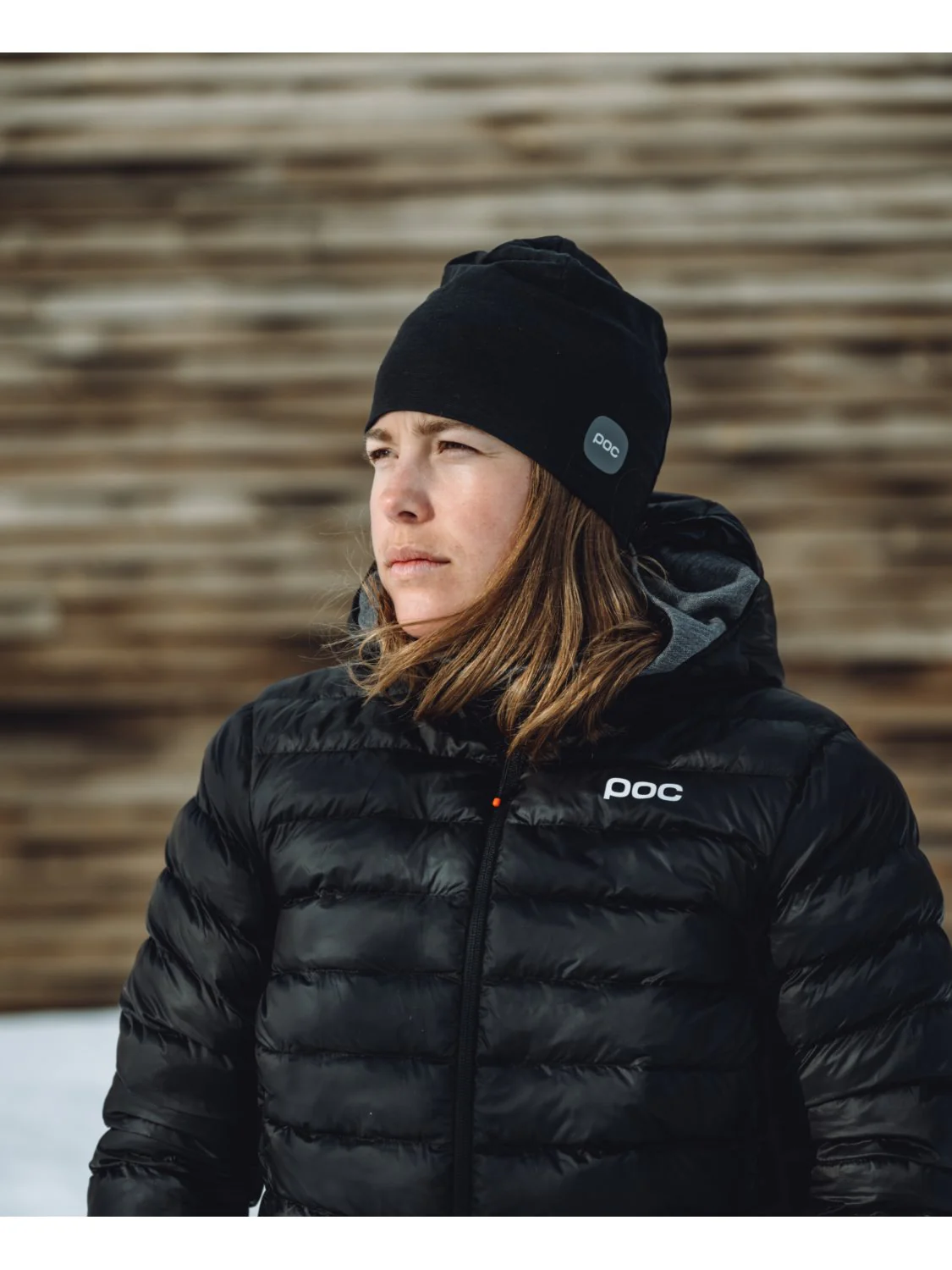 Czapka POC LIGHT MERINO Beanie - Ur. Black - Image 2