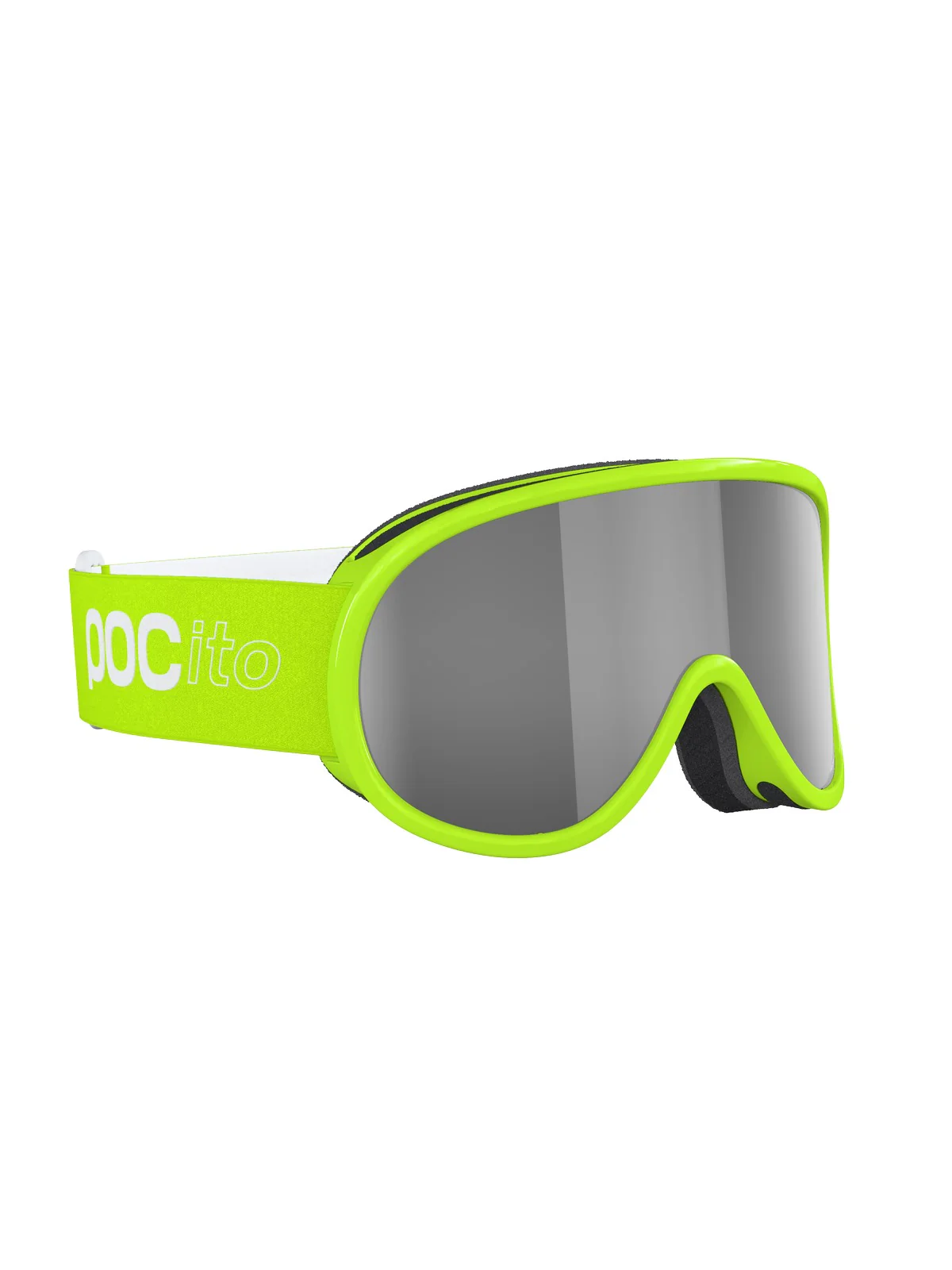 Gogle dziecięce POCito Retina - Fluo. Yellow/Green/Clarity POCito Cat 2 - Image 3