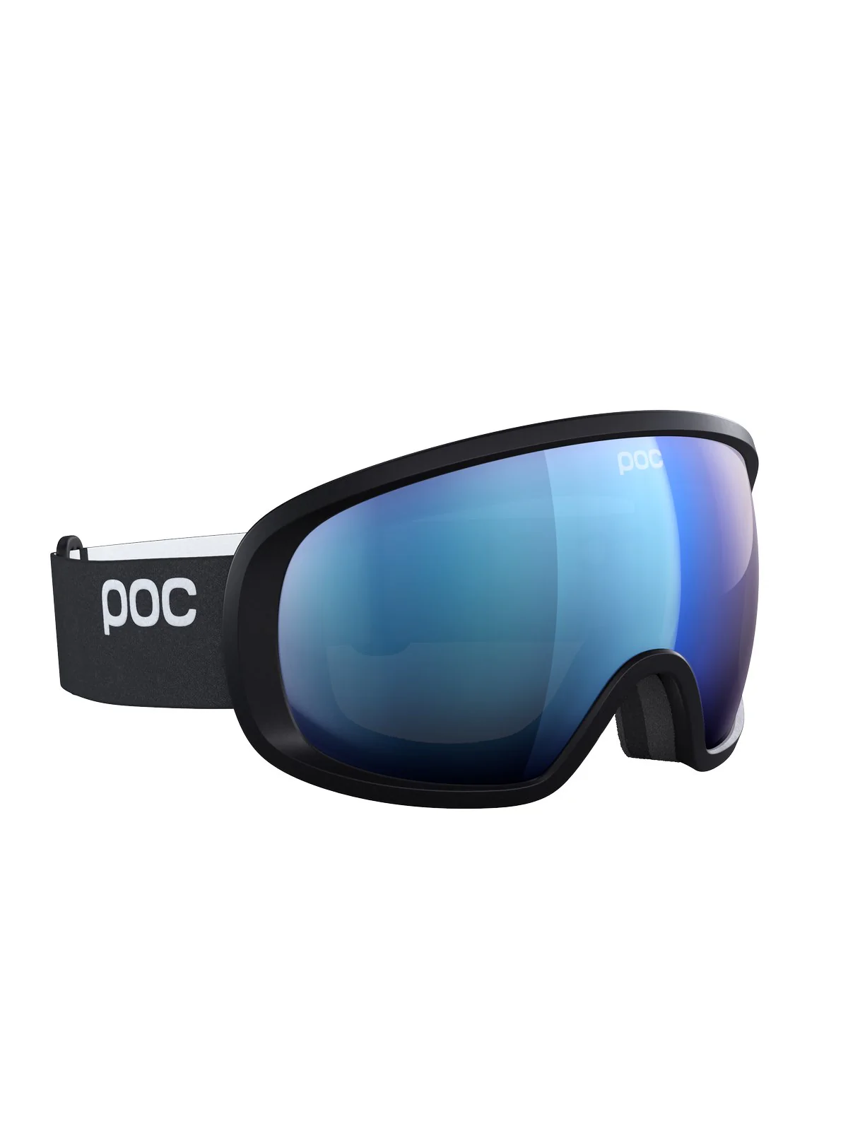Gogle narciarskie POC Fovea - Ur. Black|Pt. Sunny Blue Cat 2 - Image 4