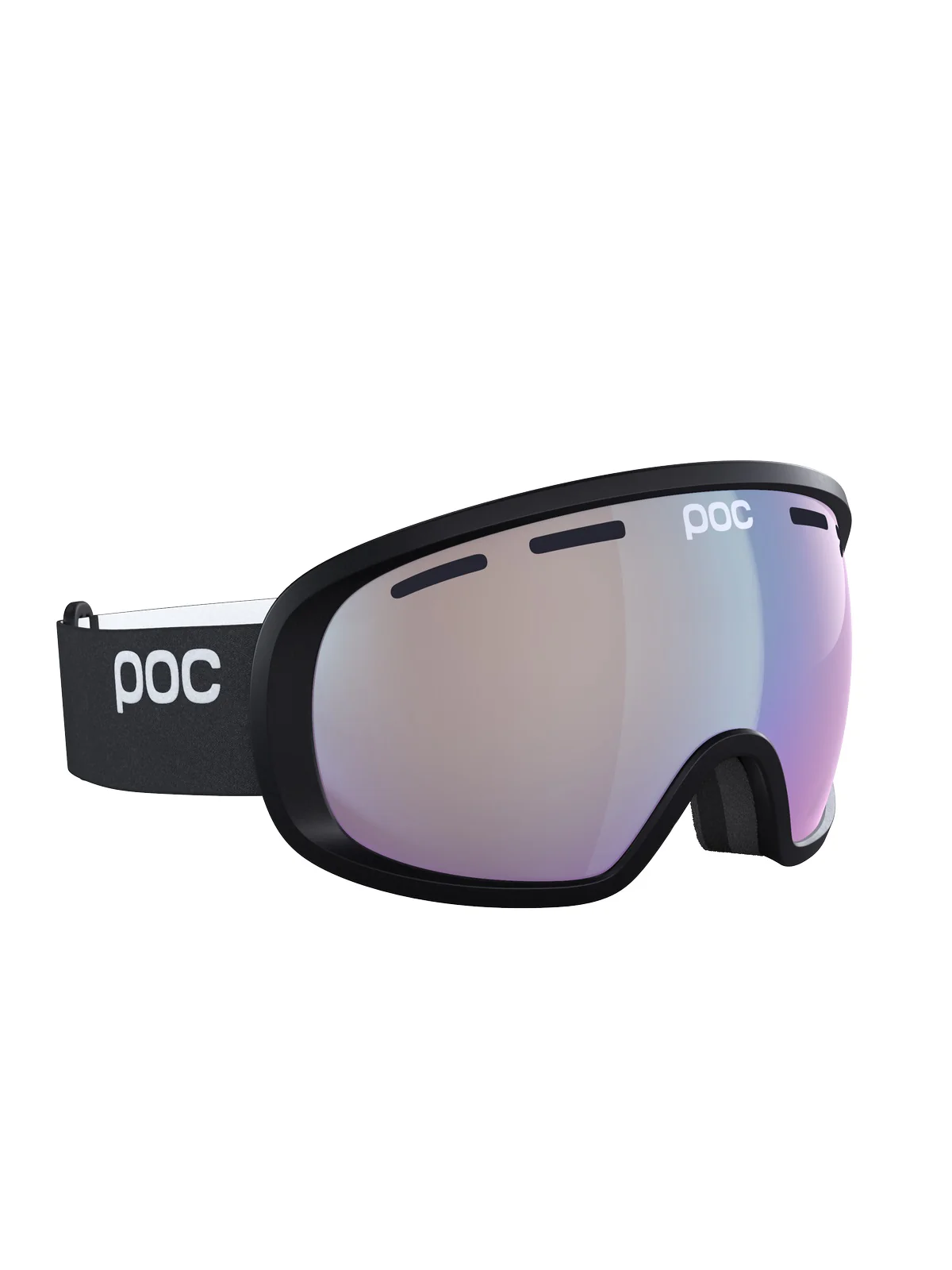 Gogle narciarskie POC Fovea Clarity Photochromic - Uran. Black/Clarity Photochromic Light Pink/Sky Blue Cat 1-3 - Image 3