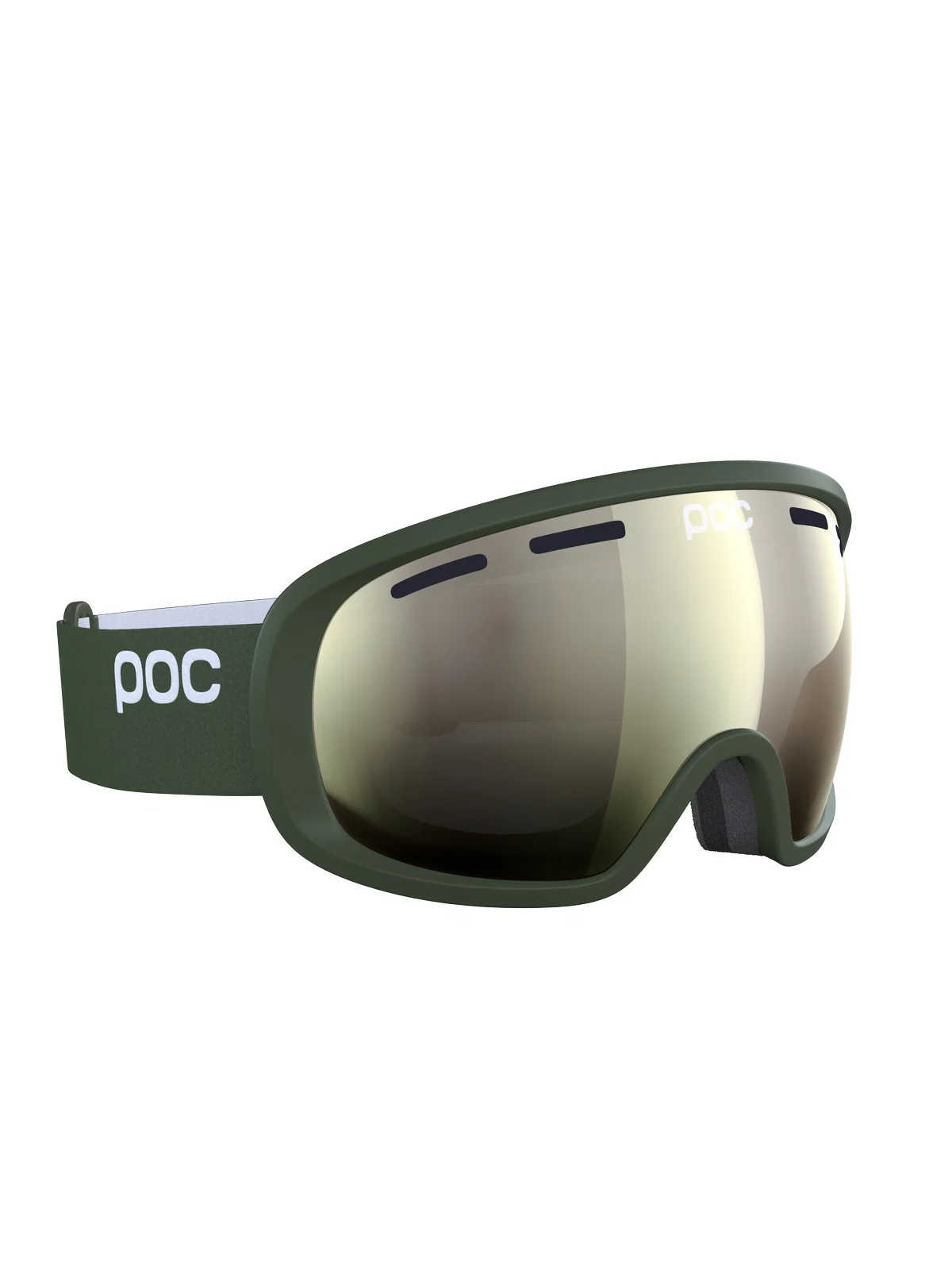 Gogle narciarskie POC Fovea Clarity Define/Spektris Ivory Cat 2 - Epidote Green - Image 3