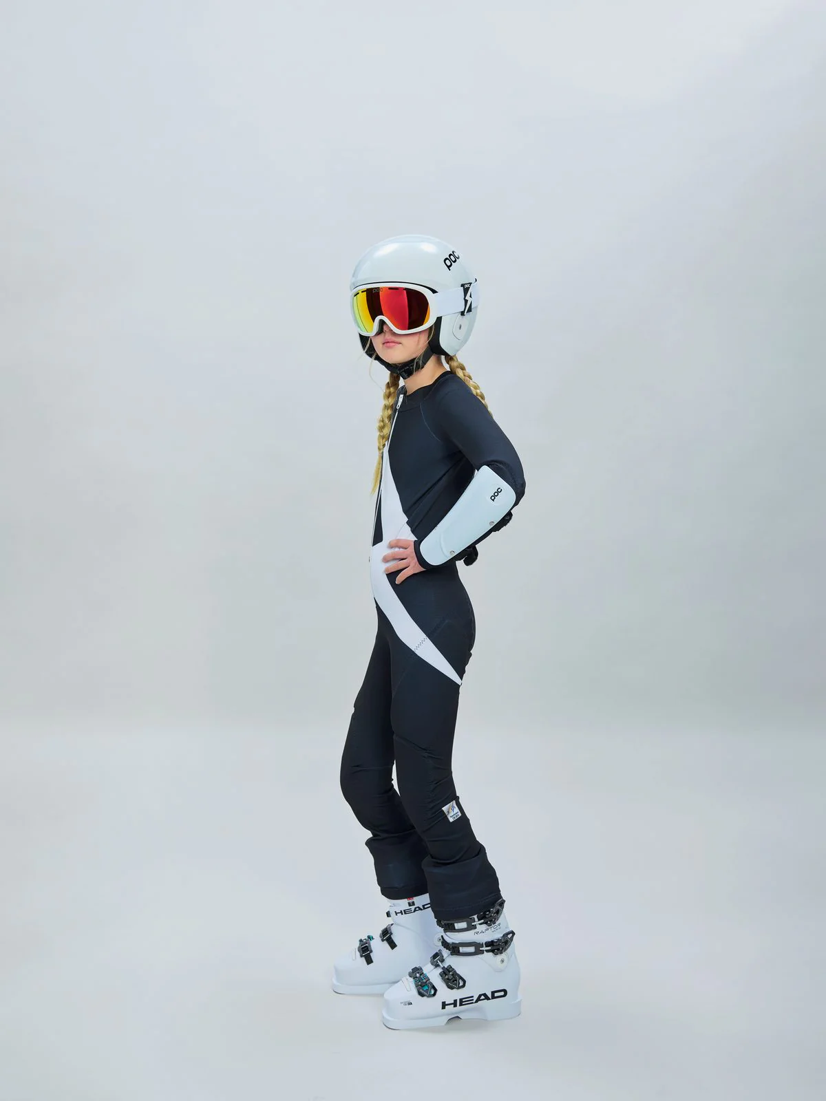 Gogle narciarskie POC Fovea Mid - Blixten White - Image 3