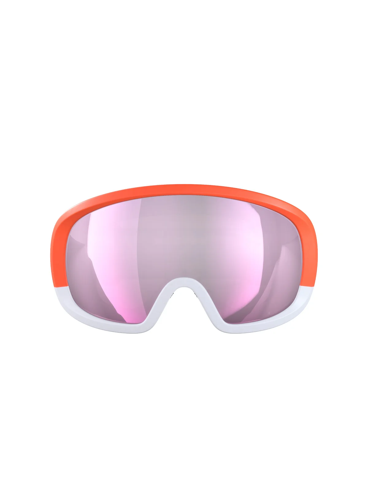 Gogle narciarskie POC Fovea Mid Clarity Comp - Fluo. Orange/Hyd. White/Clarity Comp Low Light Cat 1 - Image 2