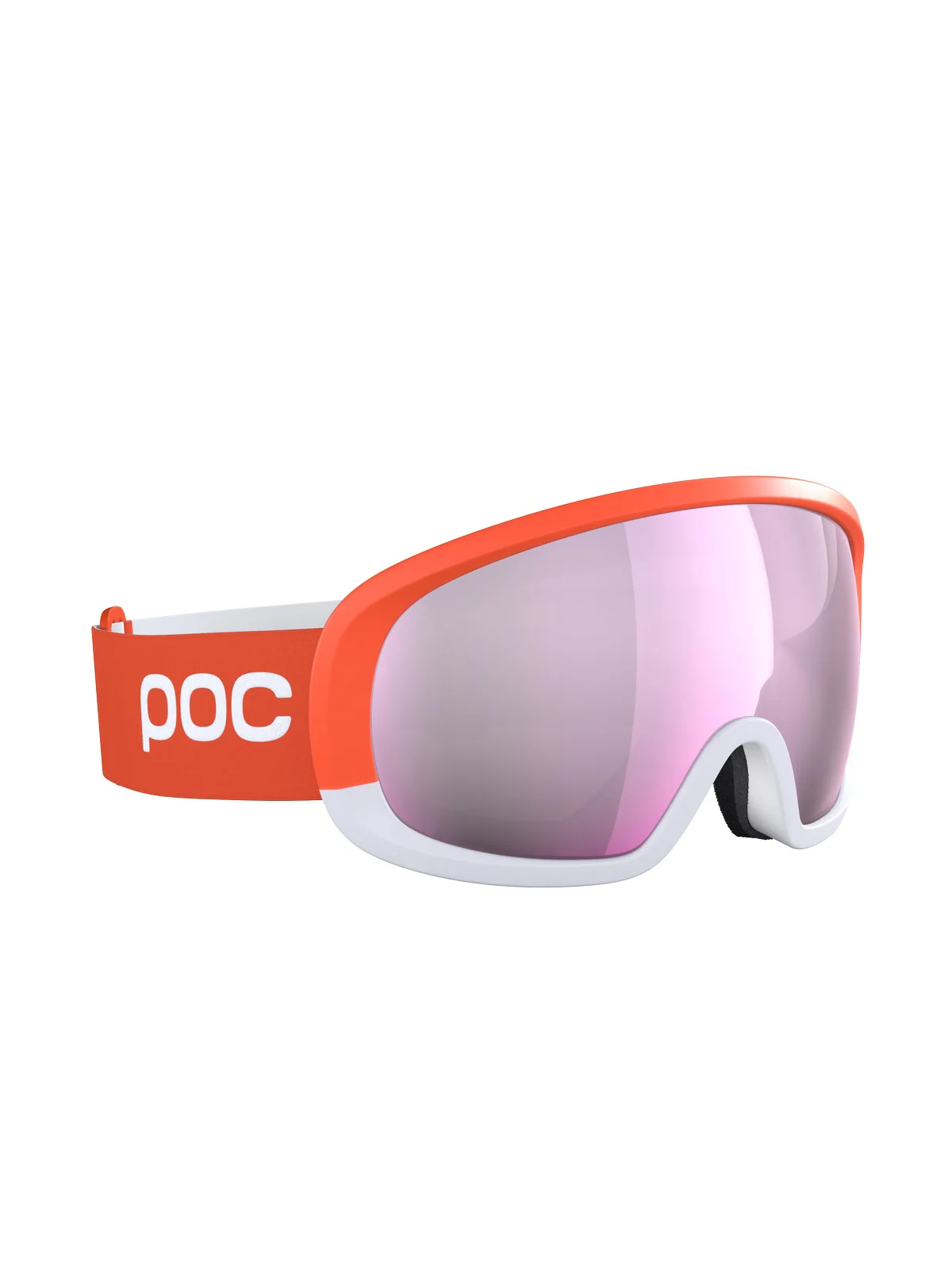 Gogle narciarskie POC Fovea Mid Clarity Comp - Fluo. Orange/Hyd. White/Clarity Comp Low Light Cat 1 - Image 3