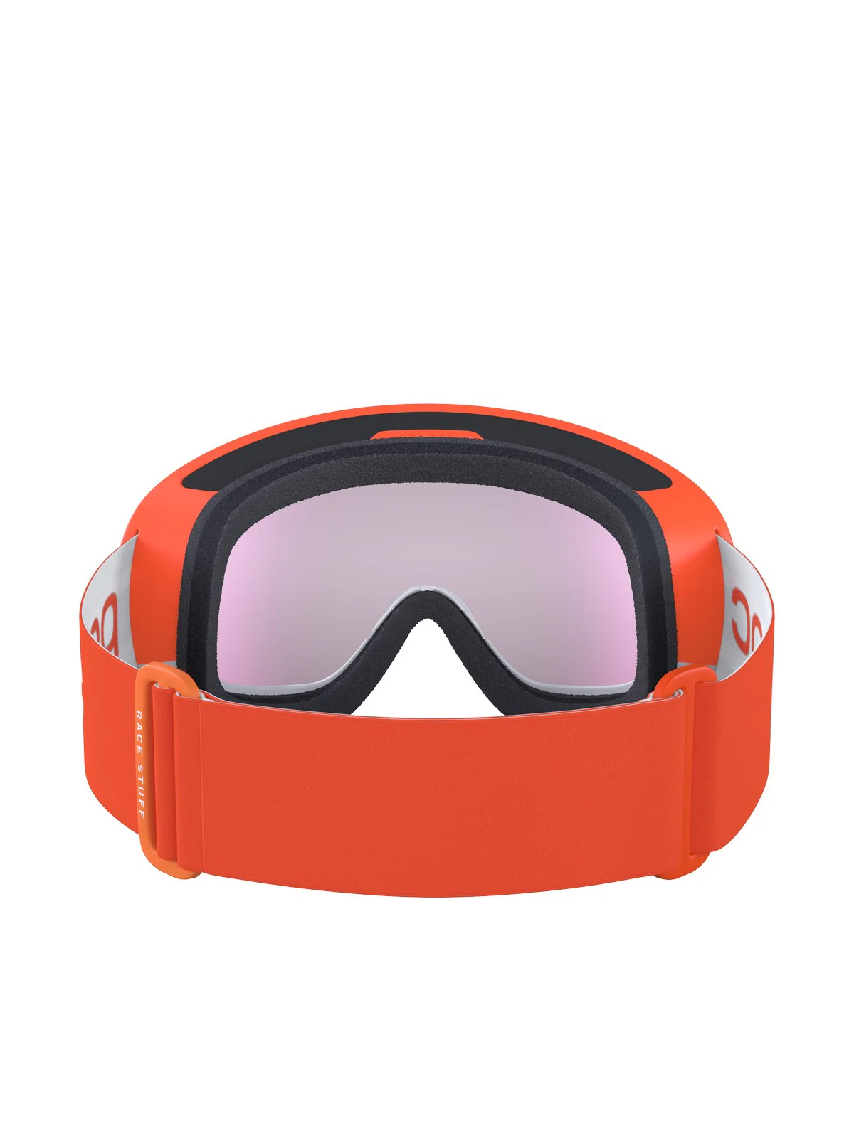 Gogle narciarskie POC Fovea Mid Clarity Comp - Fluo. Orange/Hyd. White/Clarity Comp Low Light Cat 1 - Image 4