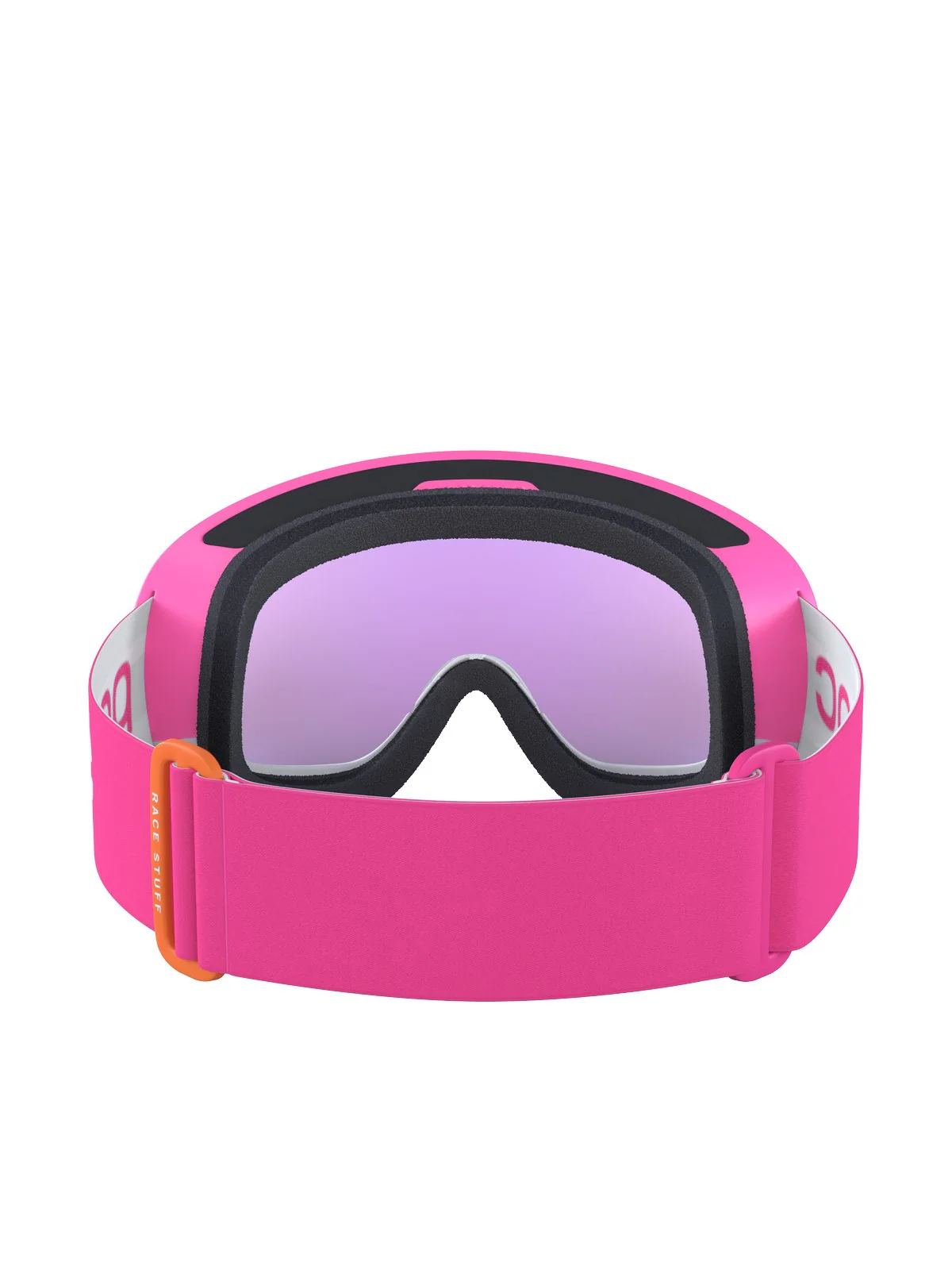Gogle narciarskie POC Fovea Mid Clarity Comp - Fluo. Pink/Hyd. White/Spektris Blue Cat 2 - Image 4