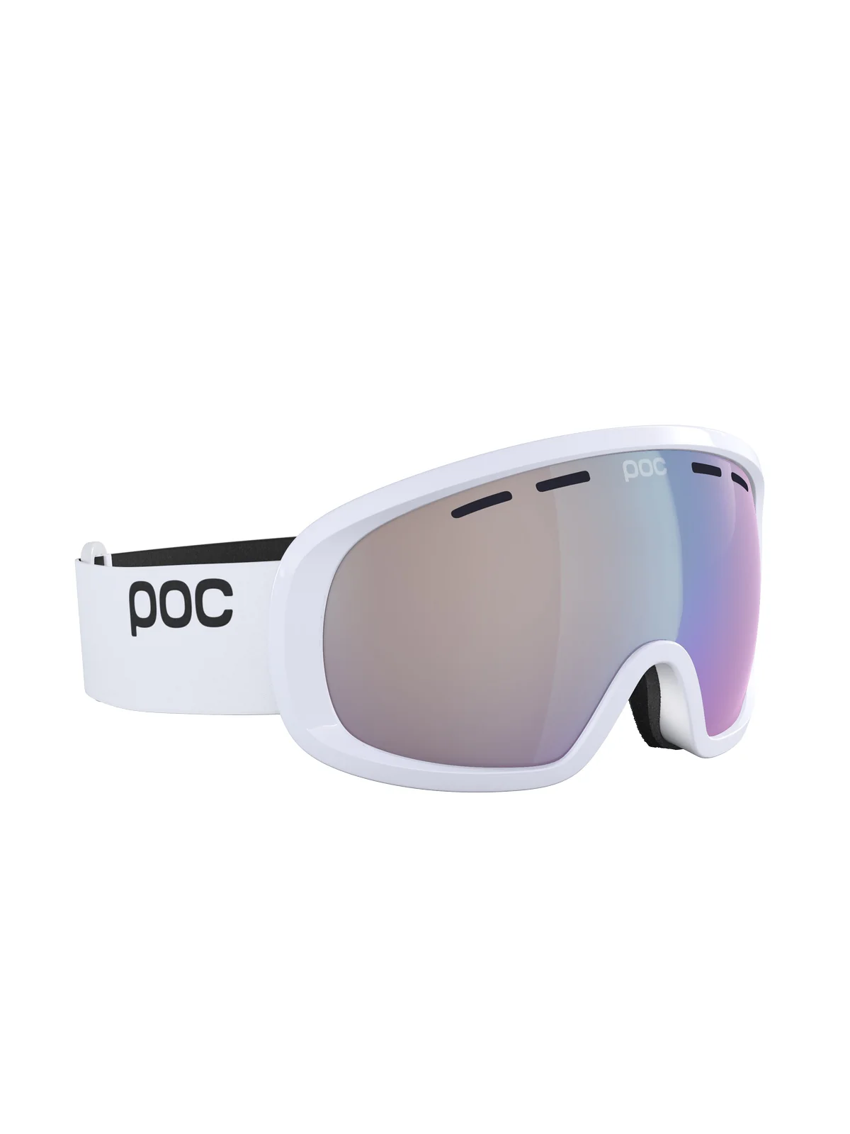 Gogle narciarskie POC Fovea Mid Clarity Photochromic - Hyd. White/Clarity Photochromic Light Pink/Sky Blue Cat 1-3 - Image 3