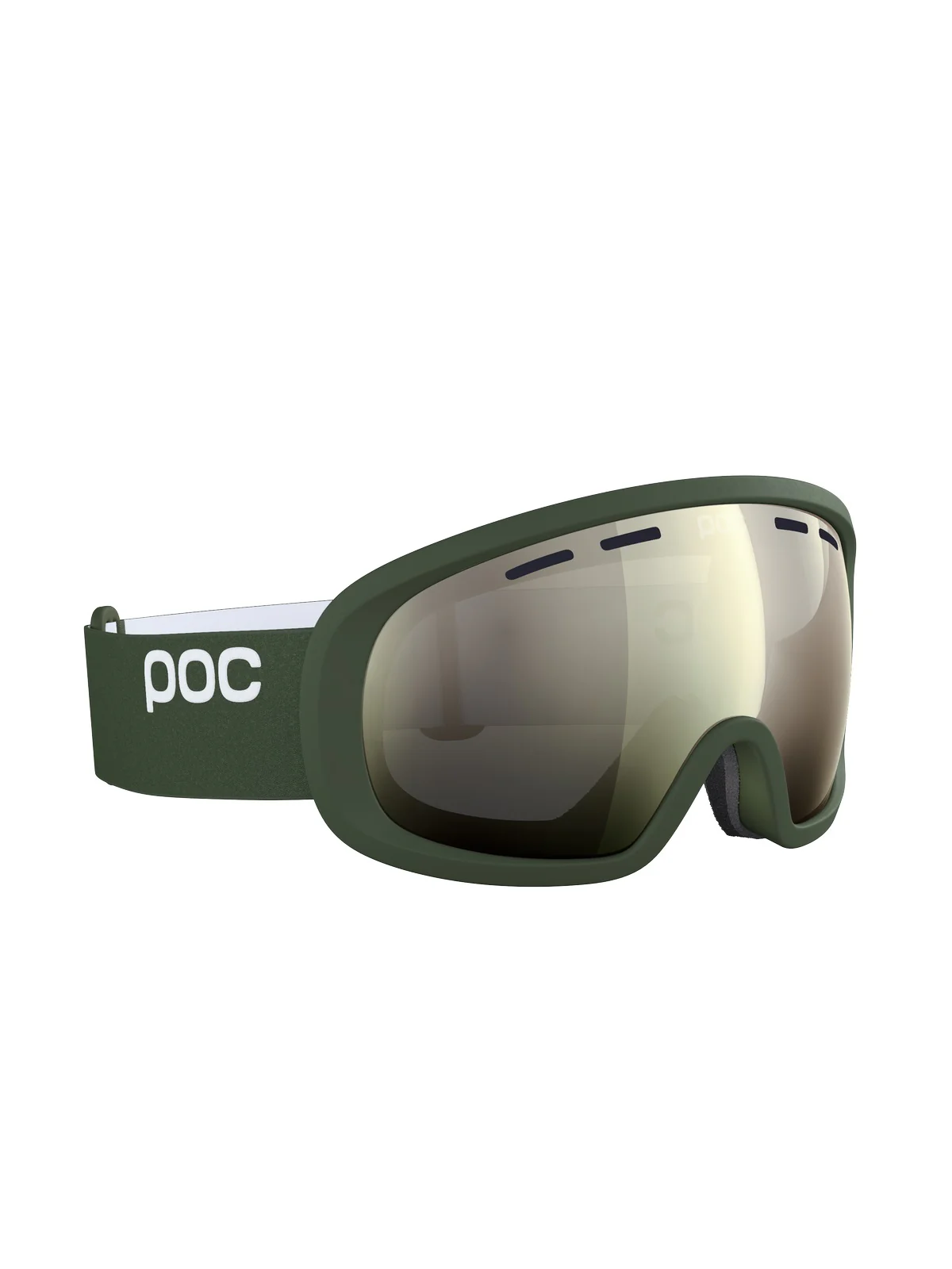 Gogle narciarskie POC Fovea Mid Clarity Define/Spektris Ivory Cat 2 - Epid. Green - Image 3