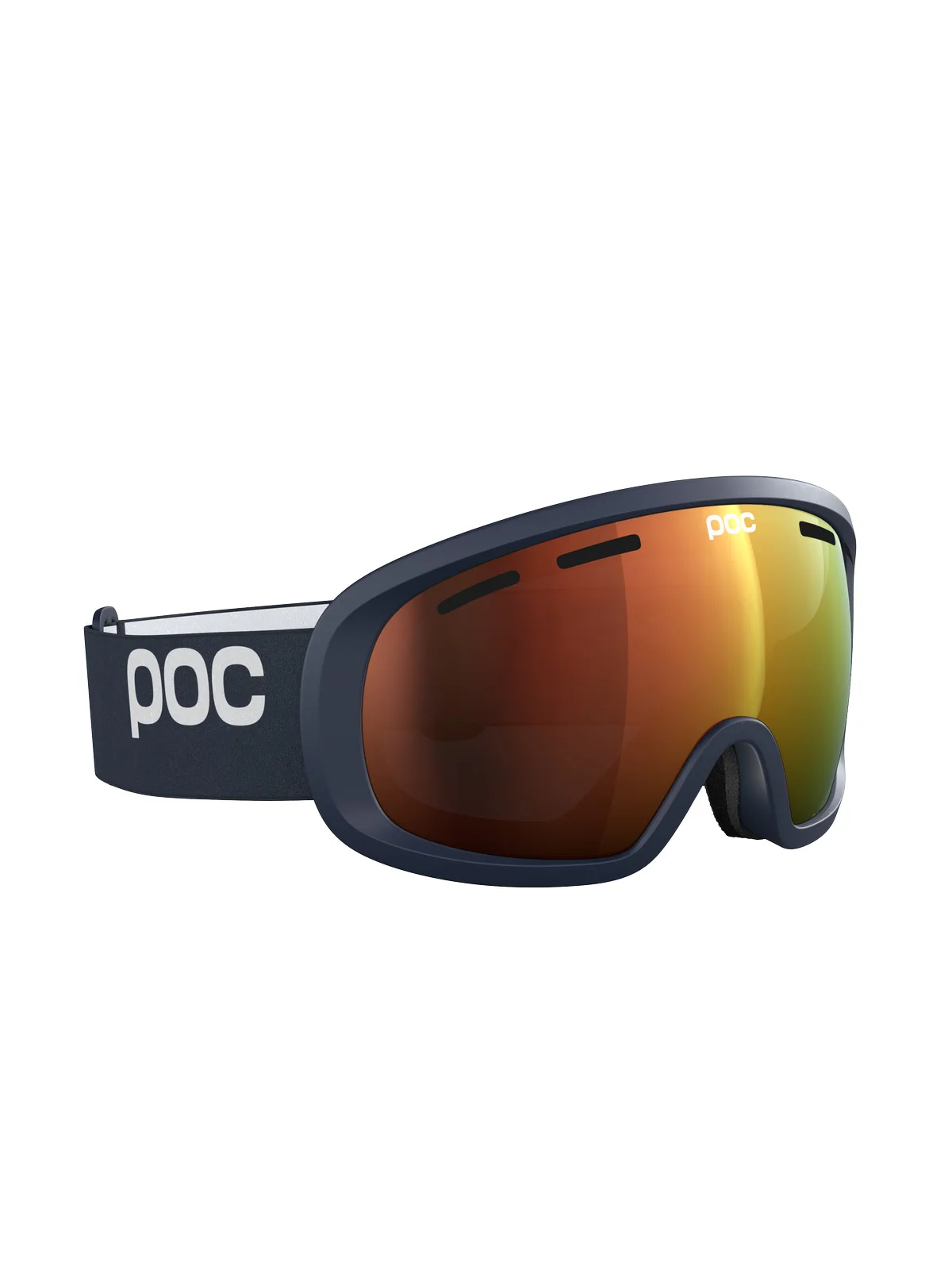 Gogle narciarskie POC Fovea Mid - Apatite Navy/Pt. Sunny Orange - Image 3