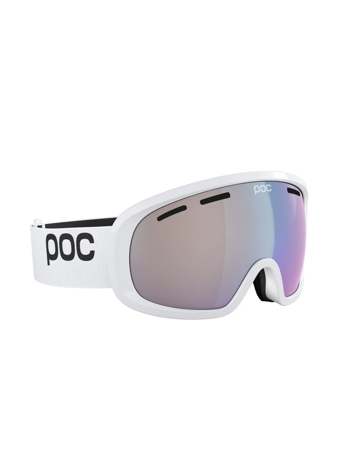 Gogle narciarskie POC Fovea Mid Photochromic Wide Fit - Hyd. White/Photochromic/Changeable Sky Blue - Image 4