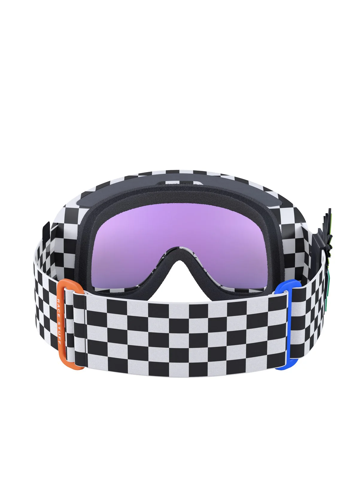 Gogle narciarskie POC Fovea Mid Race - Speedy Dolcezza|Pt. Sunny Blue Cat 2 - Image 4