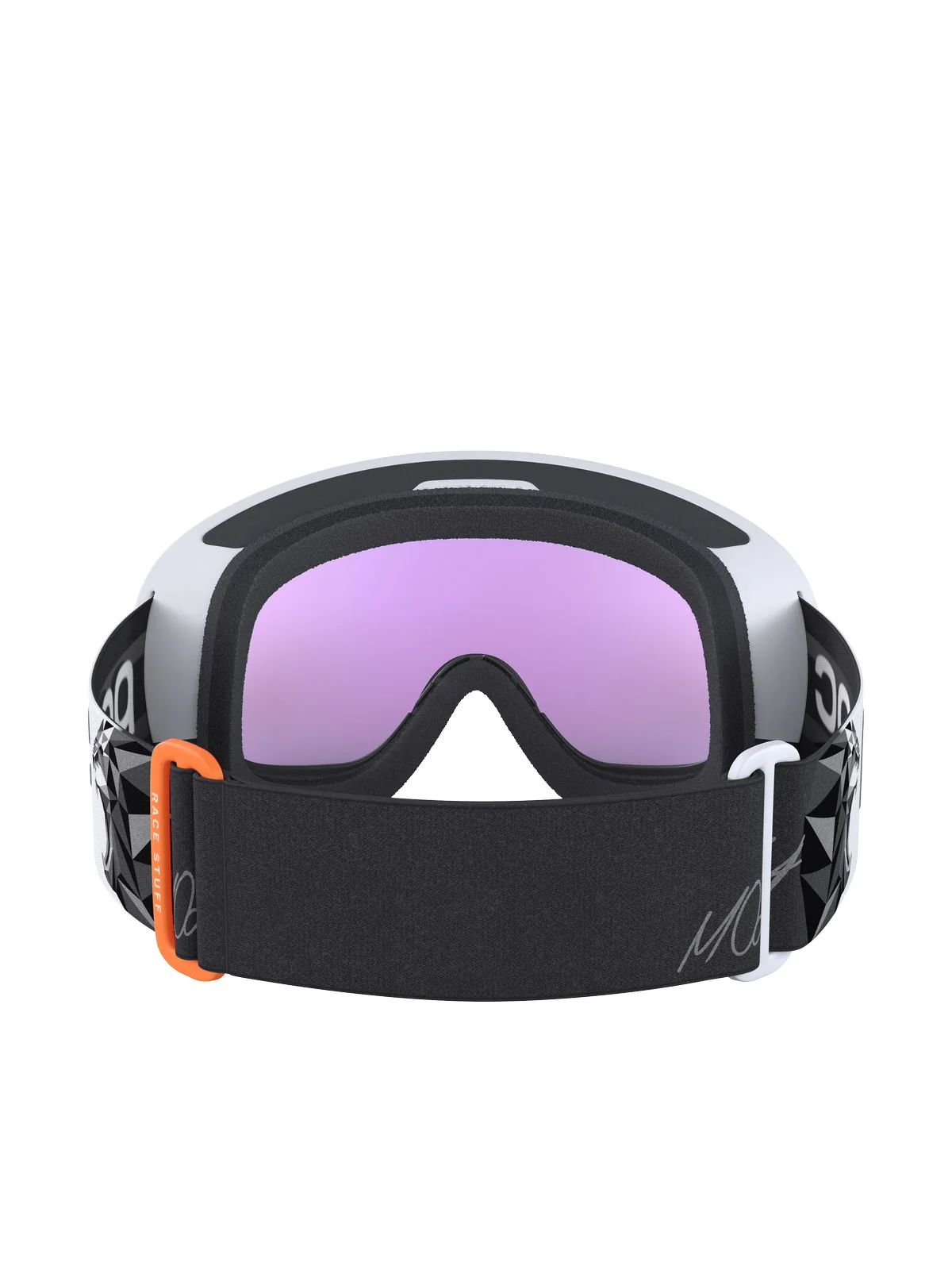 Gogle narciarskie POC Fovea Mid Race Marco Odermatt Ed. - Hydr. White|Ur. Black|Pt. Sunny Blue Cat 2 - Image 3
