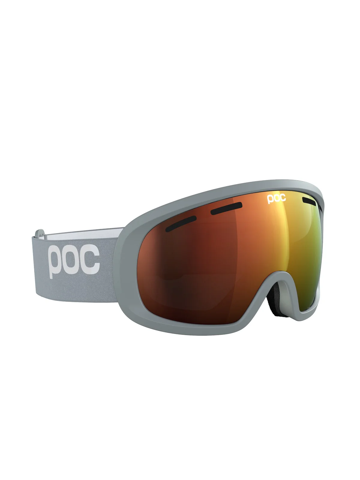 Gogle narciarskie POC Fovea Mid - Granite Grey/Partly Sunny Orange - Image 3