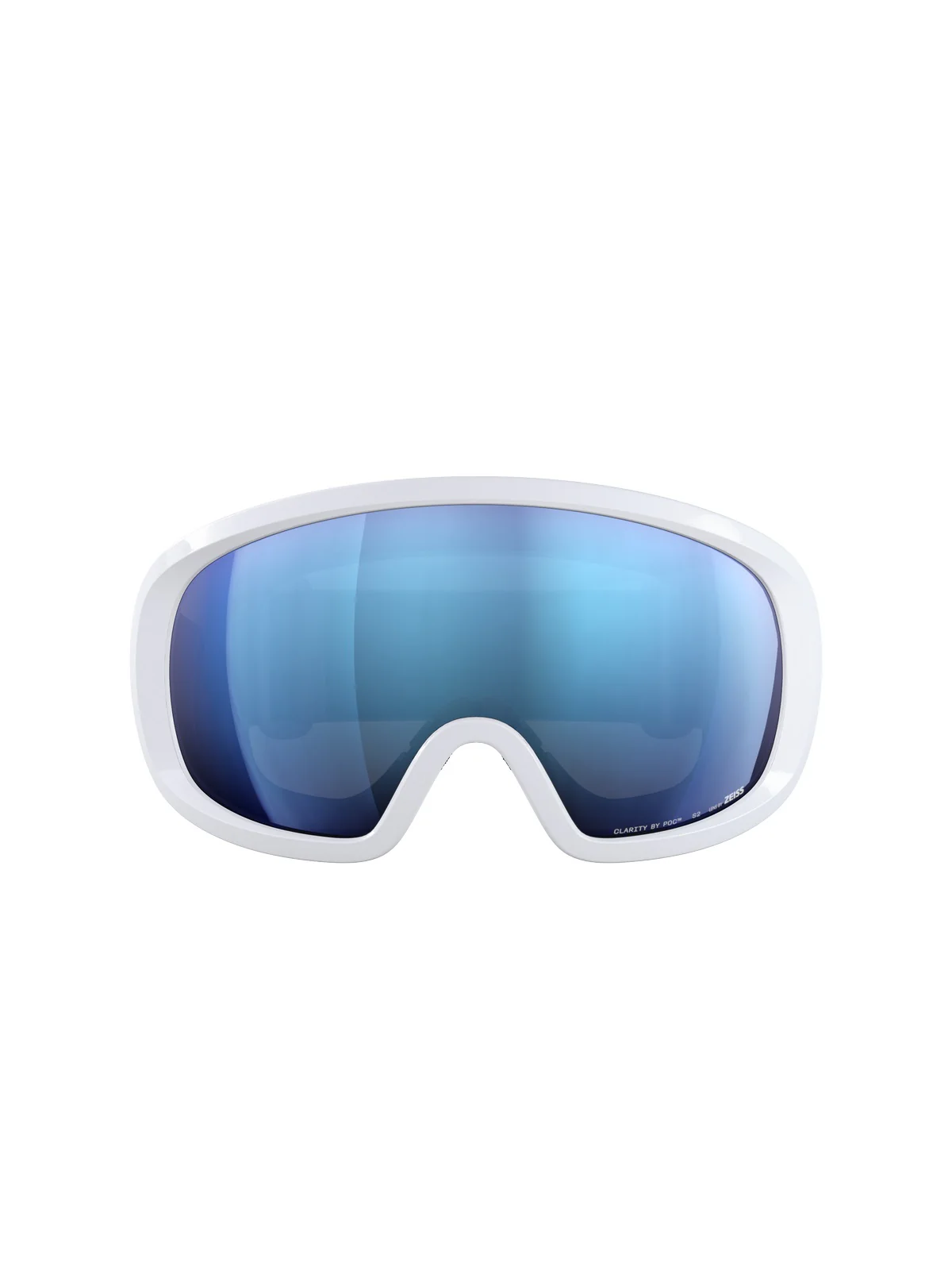 Gogle narciarskie POC Fovea Mid Wide Fit - Hyd. White/Pt. Sunny Blue - Image 2