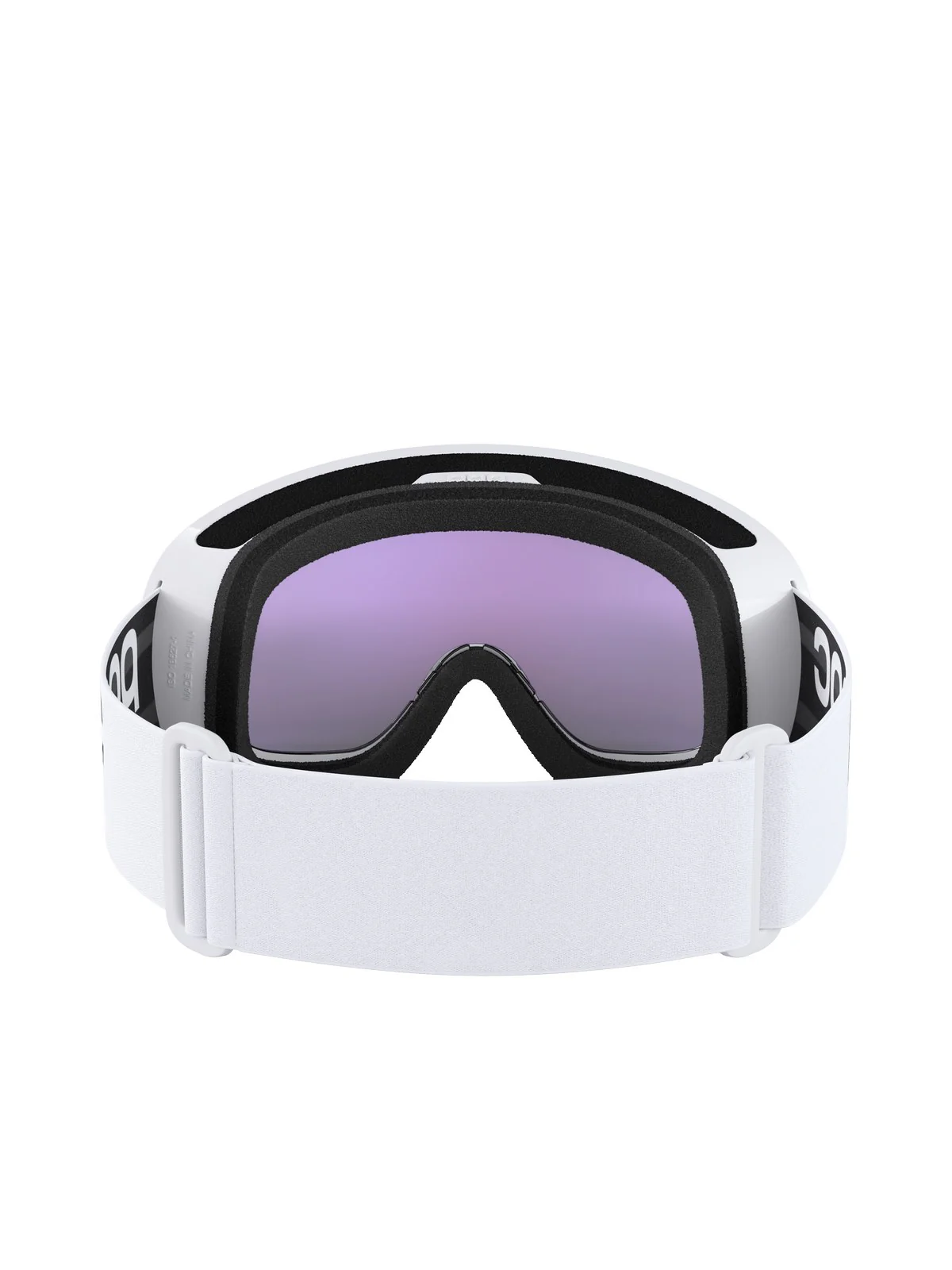 Gogle narciarskie POC Fovea Mid Wide Fit - Hyd. White/Pt. Sunny Blue - Image 4