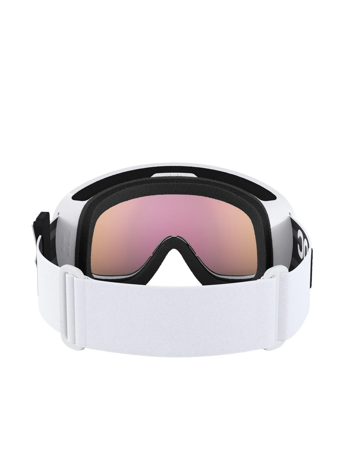 Gogle narciarskie POC Fovea Mid Wide Fit - Blixten White - Image 4