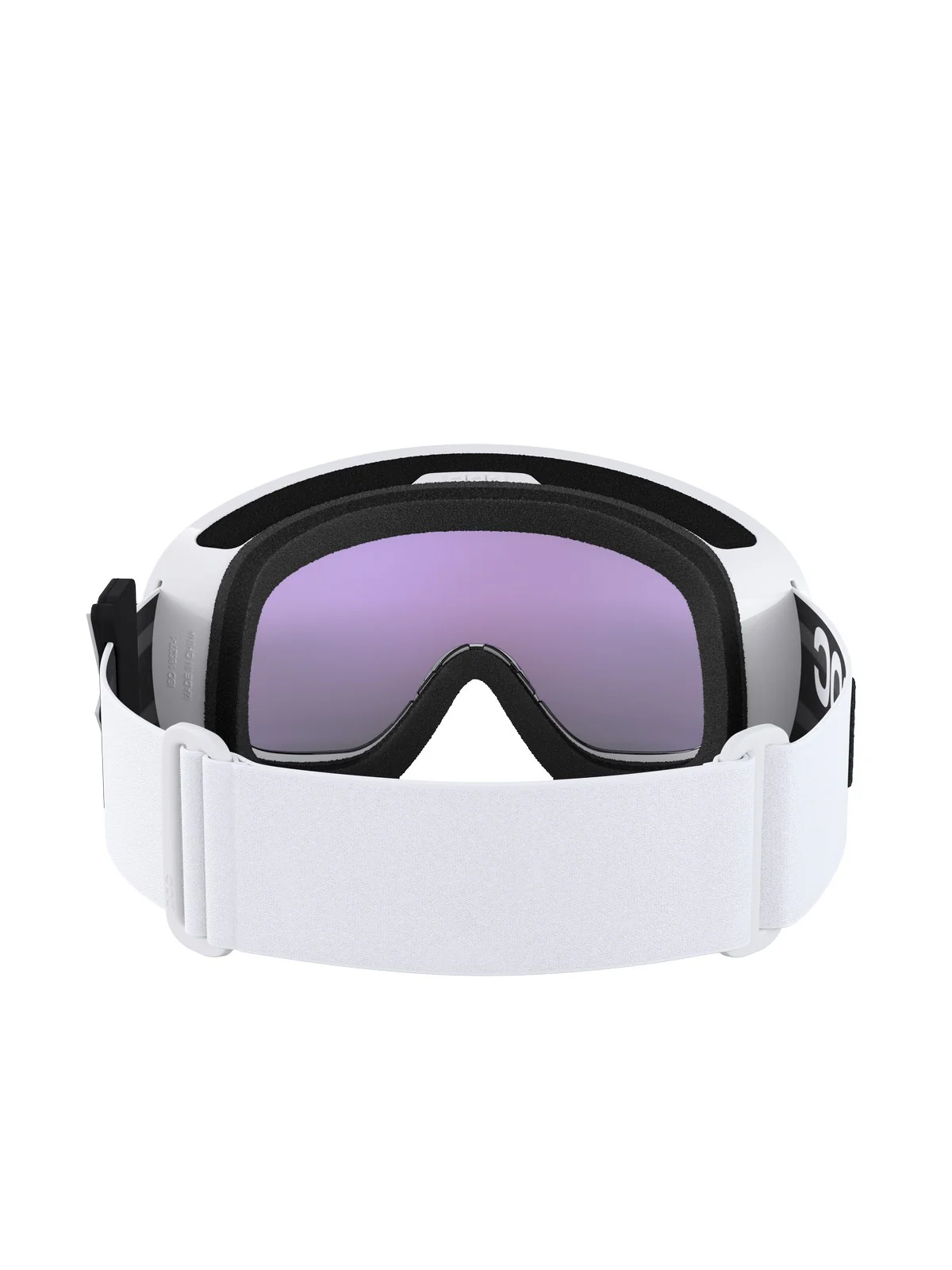 Gogle narciarskie POC Fovea Mid Wide Fit - Blixten White - Image 4