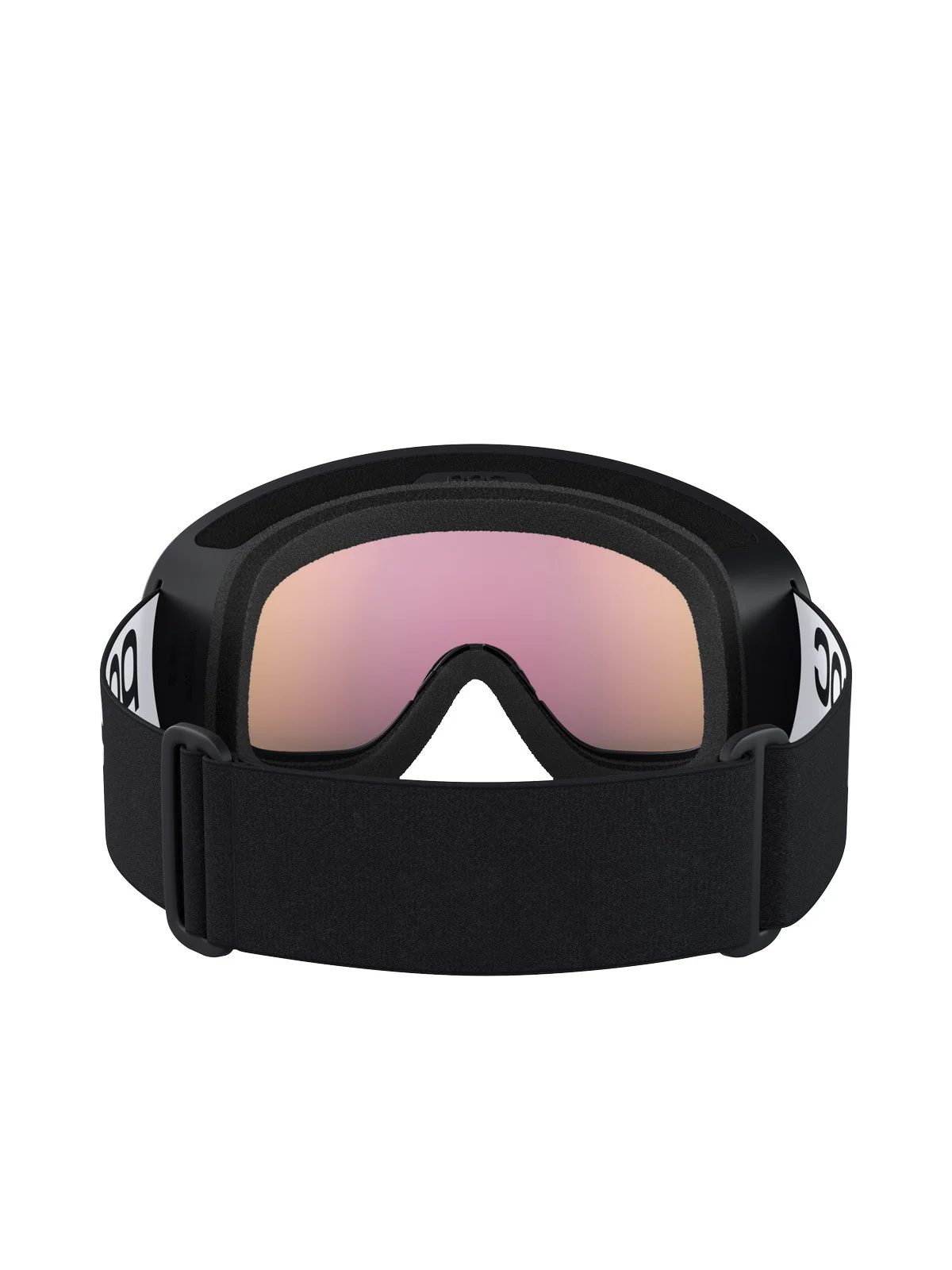 Gogle narciarskie POC Fovea Mid Wide Fit - Ura. Black/Pt. Sunny Orange - Image 4