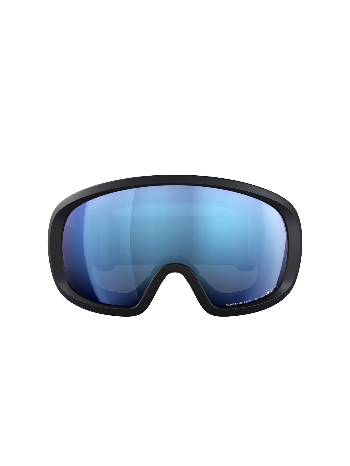 Gogle narciarskie POC Fovea Mid Wide Fit - Ura. Black/Pt. Sunny Blue - Image 2