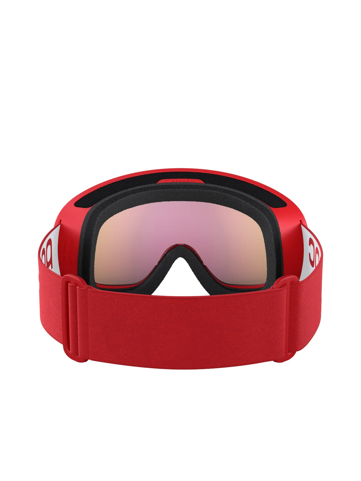 Gogle narciarskie POC Fovea Mid Wide Fit - Pris. Red/Pt. Sunny Orange - Image 4