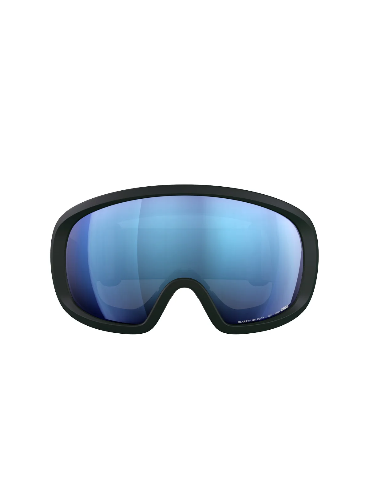 Gogle narciarskie POC Fovea Mid Wide Fit - Parg. Green/Pt. Sunny Blue - Image 2