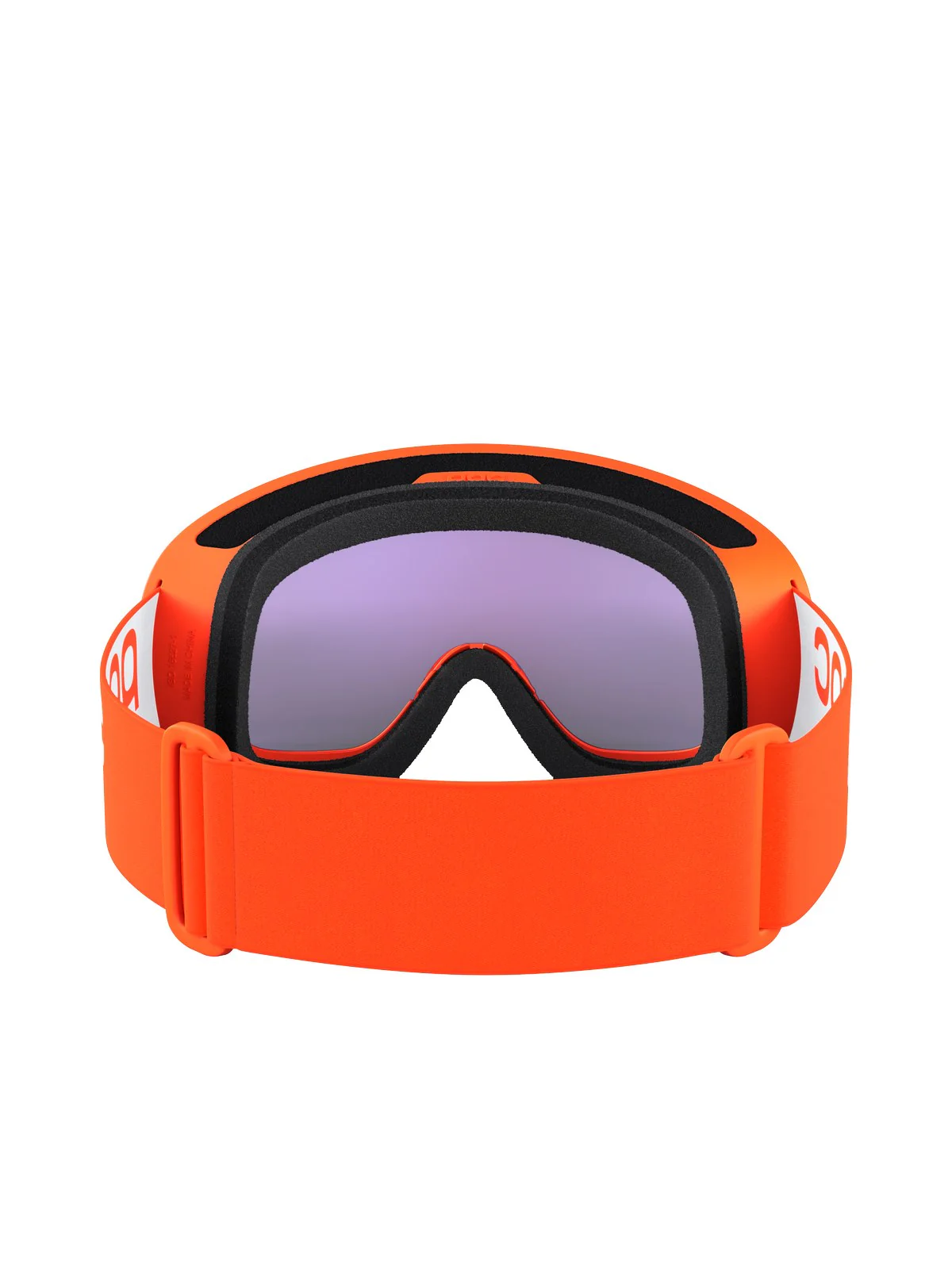 Gogle narciarskie POC Fovea Mid Wide Fit - Zink Orange/Pt. Sunny Blue - Image 4