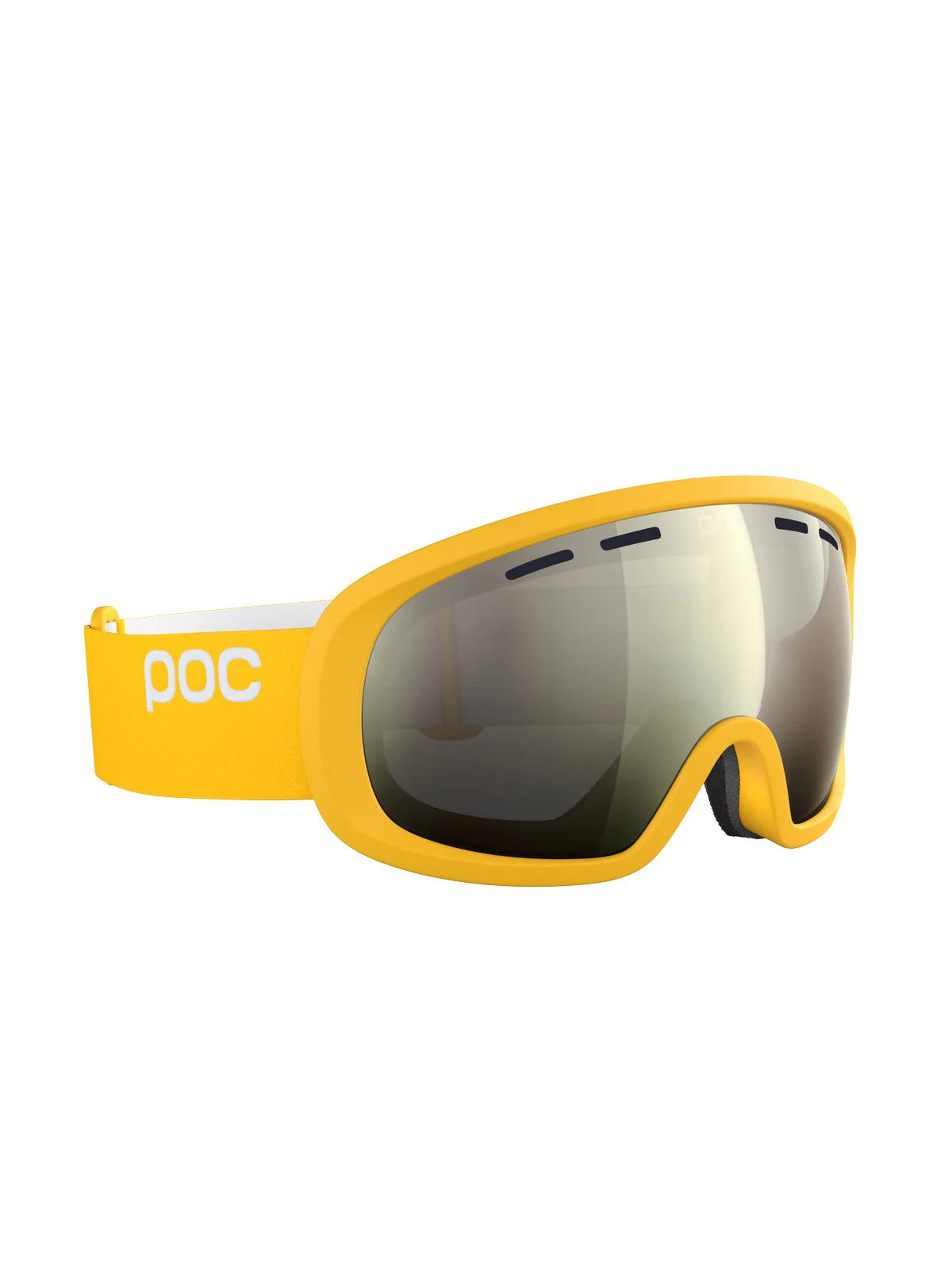 Gogle narciarskie POC Fovea Mid - Sulphite Yellow|Pt. Sunny Ivory Cat 2 - Image 4