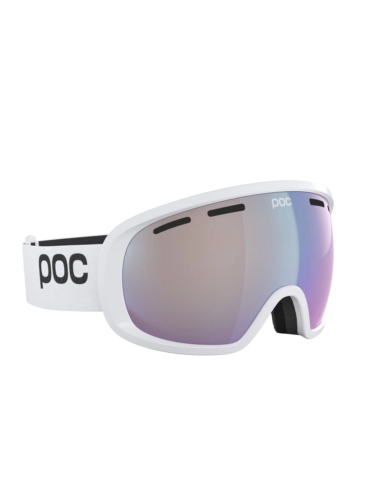 Gogle narciarskie POC Fovea Photochromic Wide Fit - Hyd. White/Photochromic/Changeable Sky Blue - Image 3