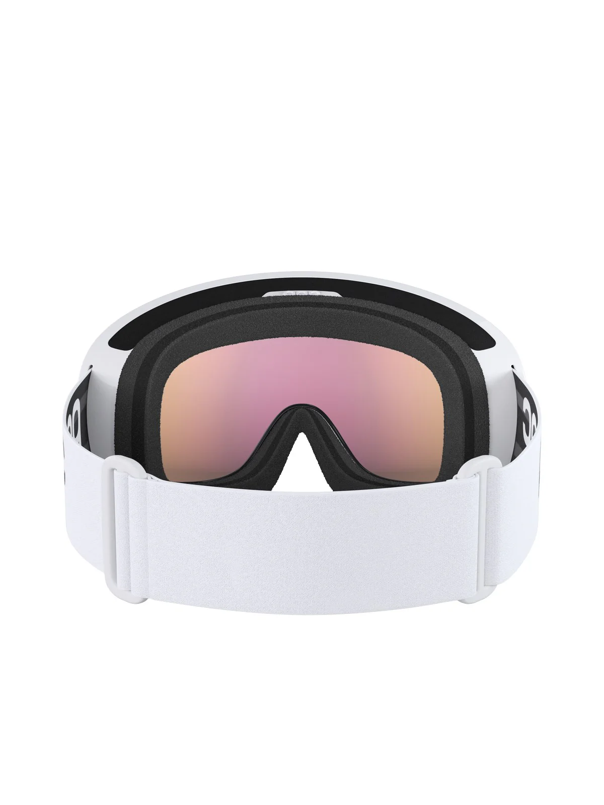 Gogle narciarskie POC Fovea Wide Fit - Hyd. White/Pt. Sunny Orange - Image 4