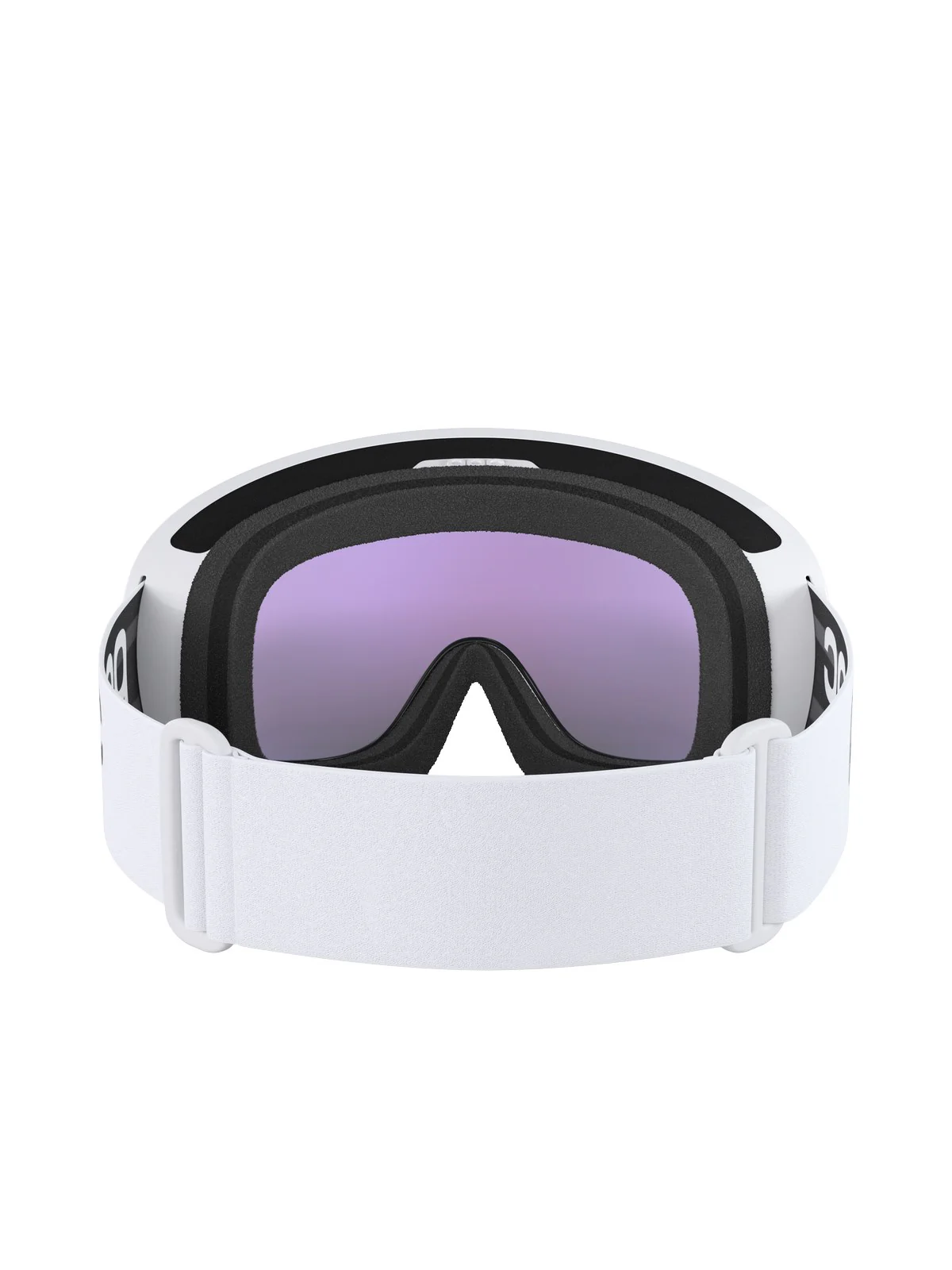 Gogle narciarskie POC Fovea Wide Fit - Hyd. White/Pt. Sunny Blue - Image 4