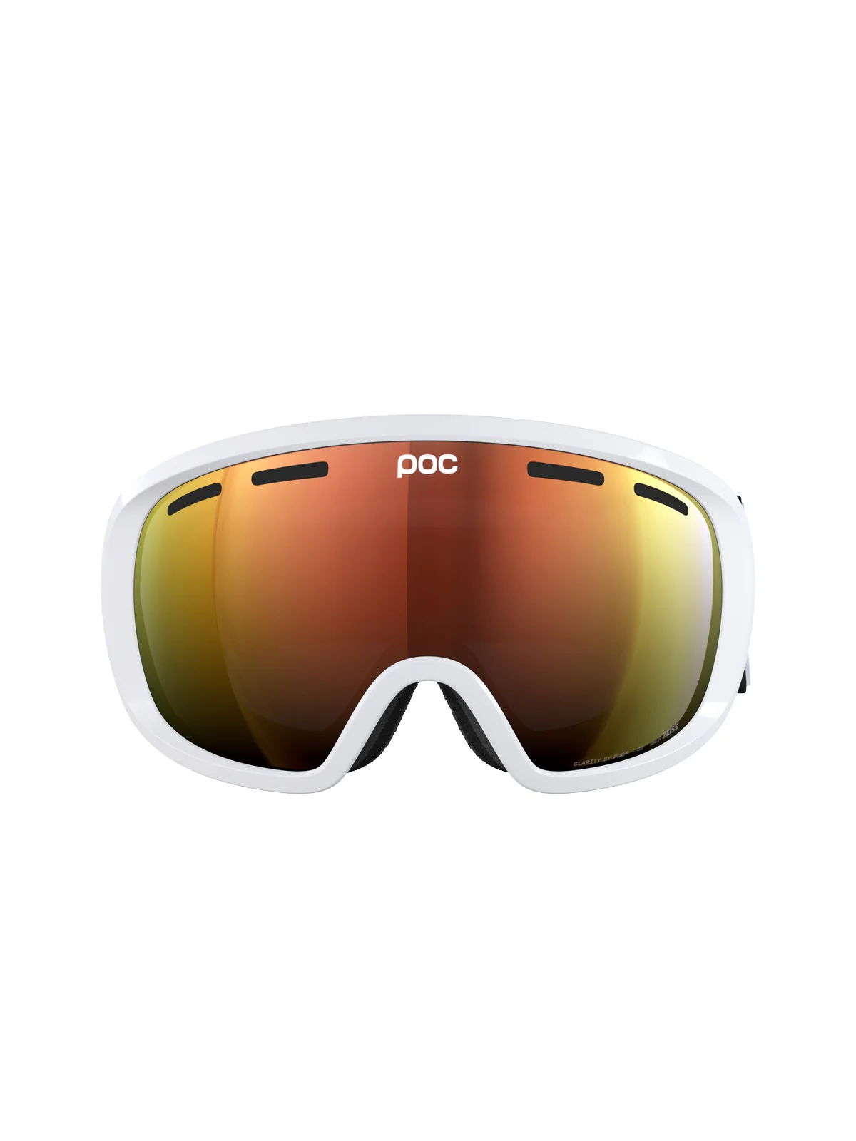 Gogle narciarskie POC Fovea Wide Fit - Blixten White - Image 2